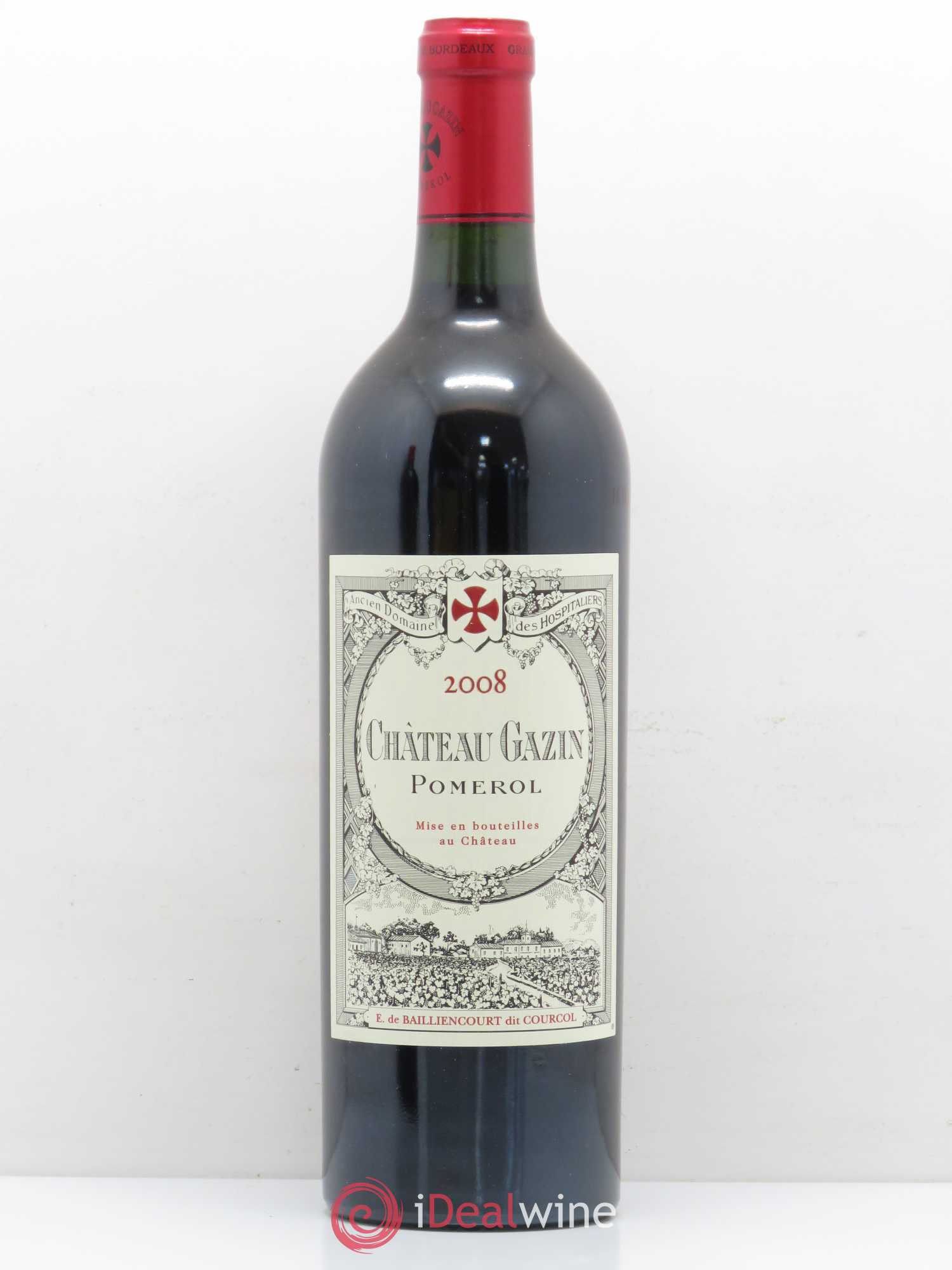 Château Gazin 2008 - Lot de 1 bouteille - 0