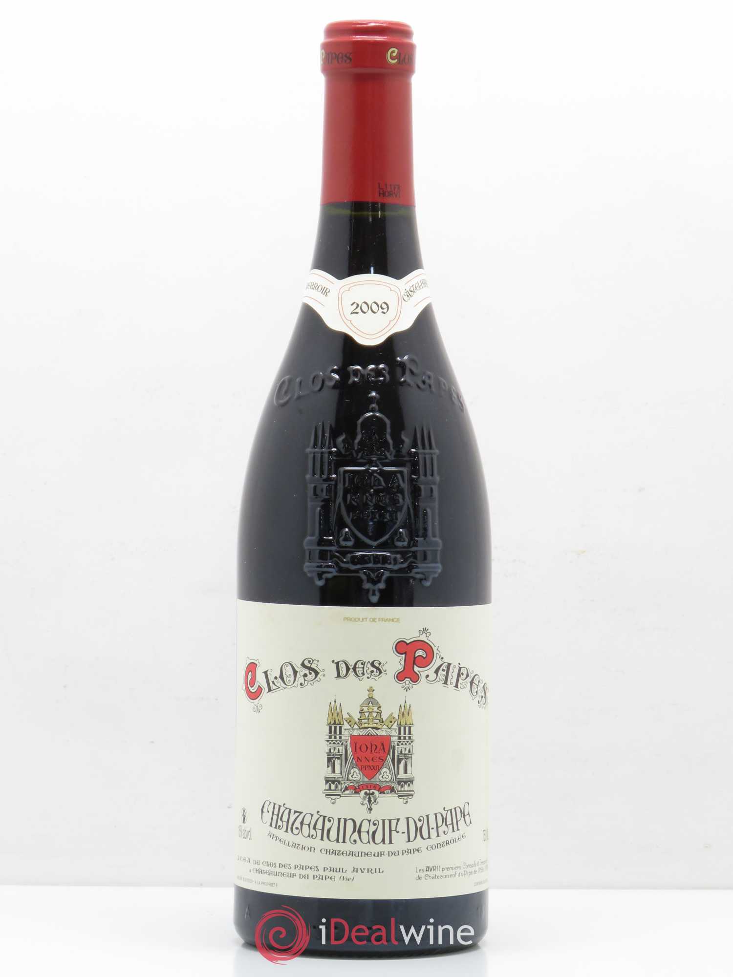 Châteauneuf-du-Pape Clos des Papes - Paul Avril 2009 - Lot de 1 bouteille - 0