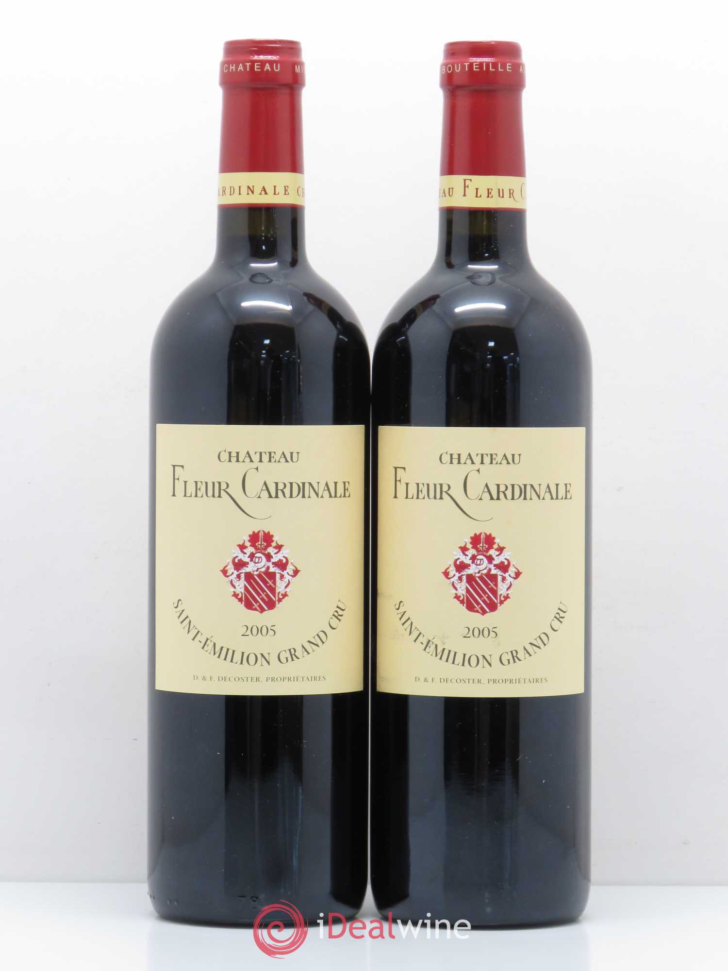Château Fleur Cardinale Grand Cru Classé 2005 - Lot de 2 bouteilles - 0