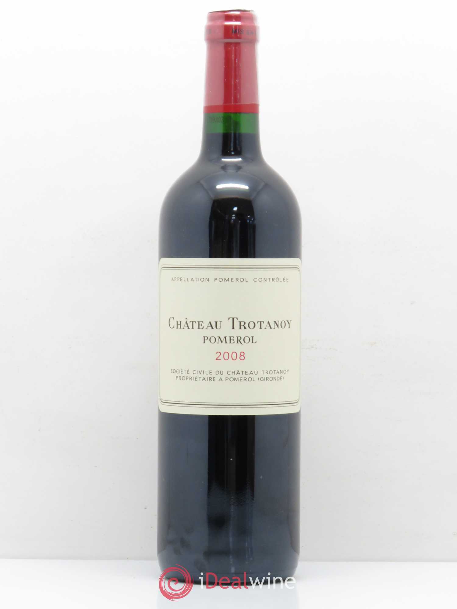 Château Trotanoy 2008 - Lot de 1 bouteille - 0