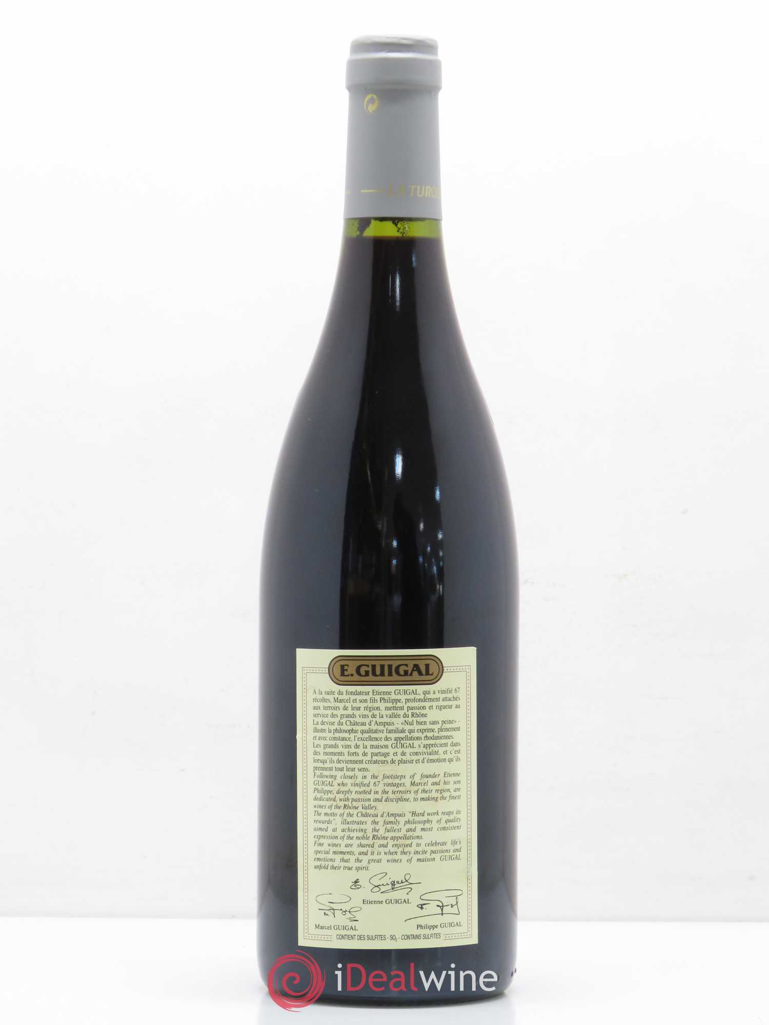 Côte-Rôtie La Turque Guigal 2003 - Lot de 1 bouteille - 1