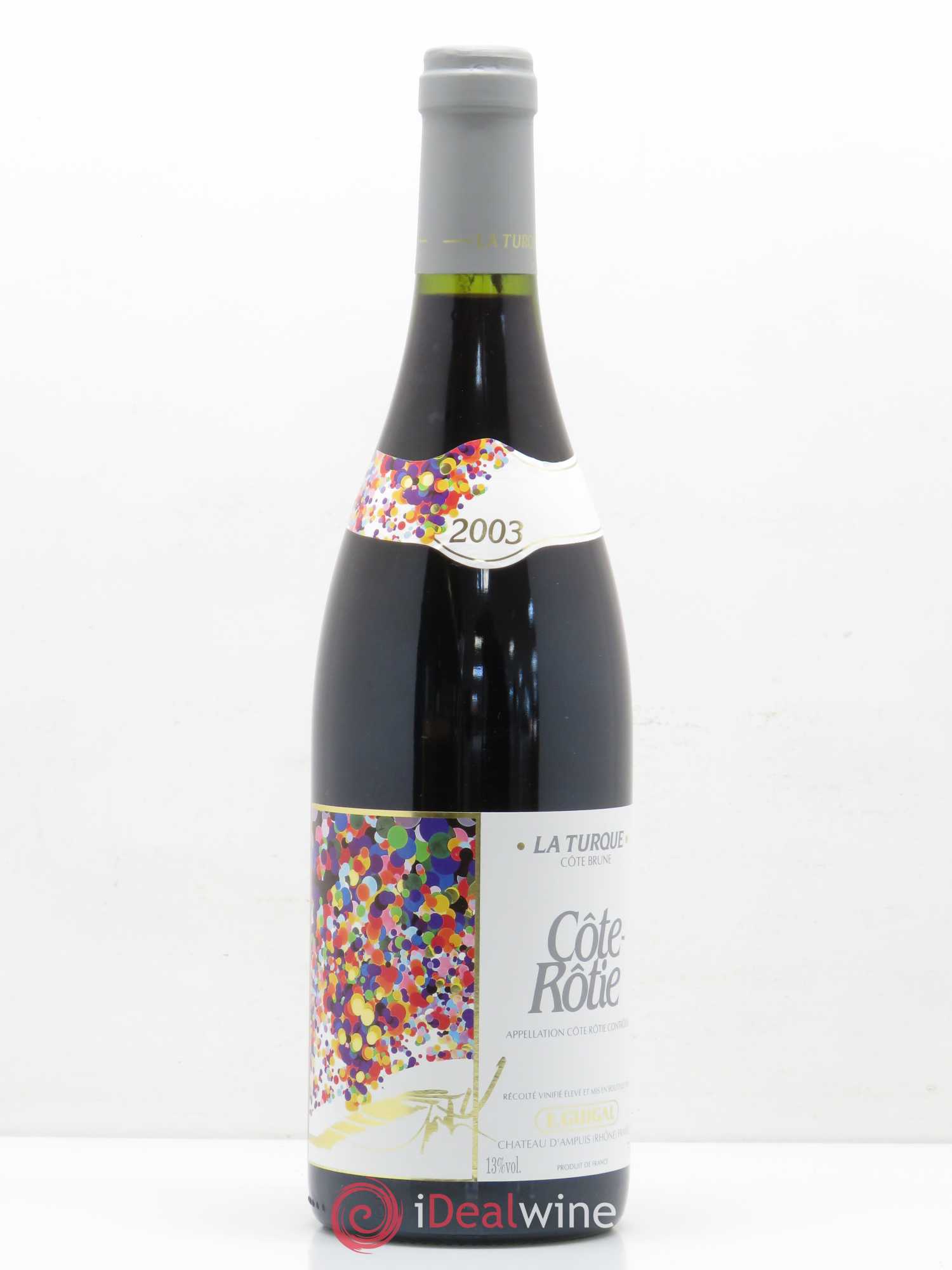 Côte-Rôtie La Turque Guigal 2003 - Lot de 1 bouteille - 0