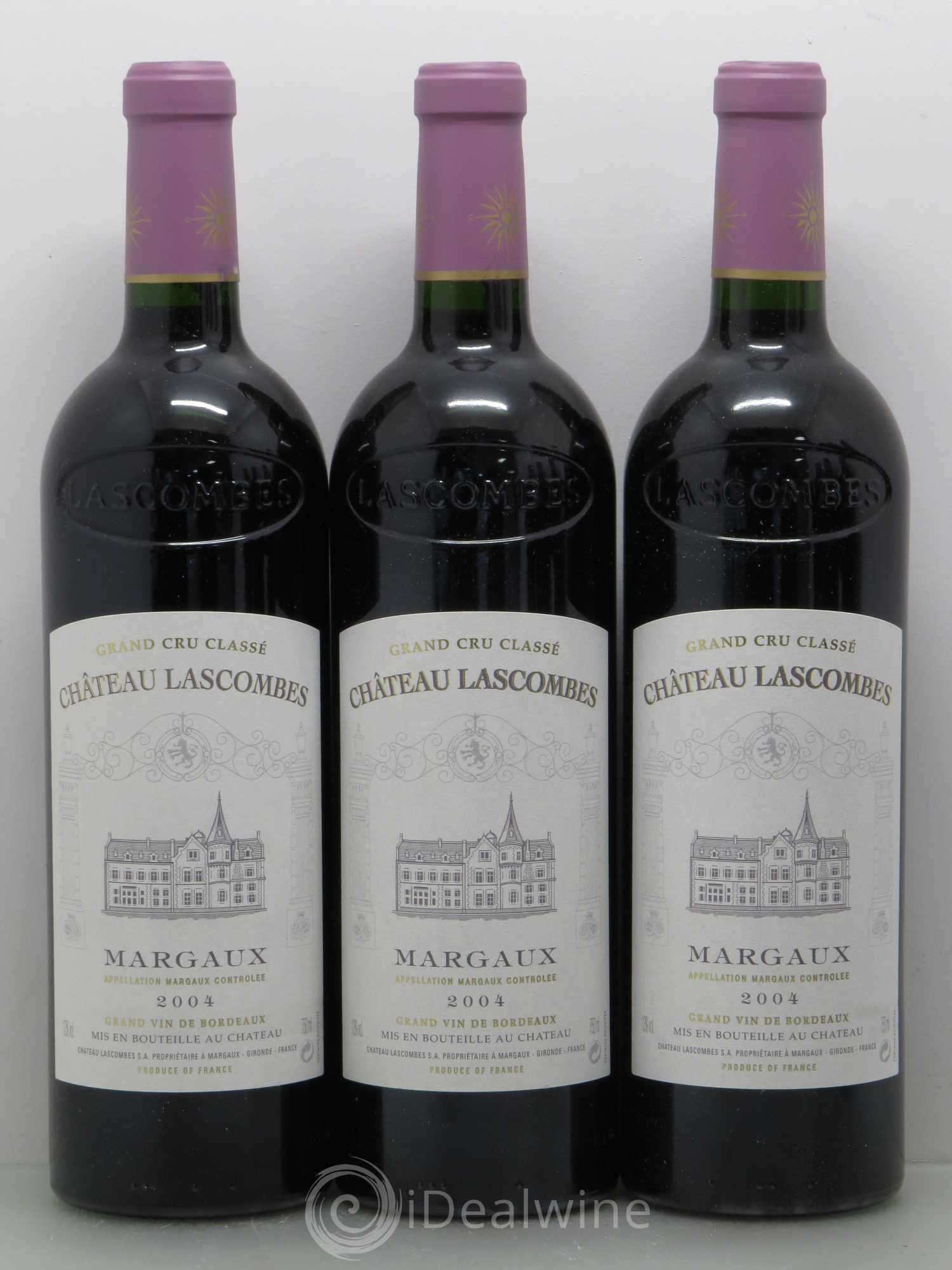 Château Lascombes 2ème Grand Cru Classé 2004 - Lot de 6 bouteilles - 2
