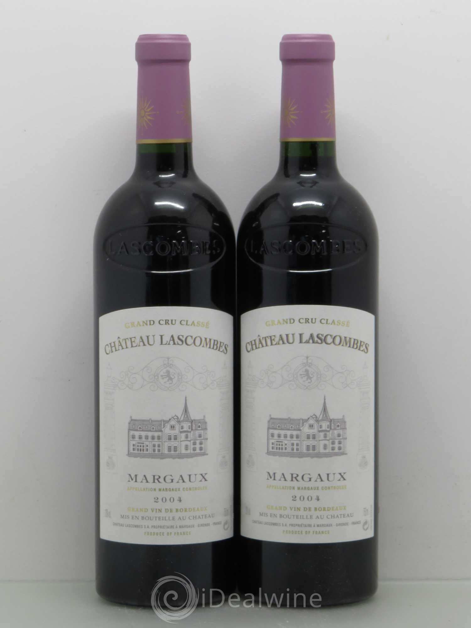 Château Lascombes 2ème Grand Cru Classé 2004 - Lot de 2 bouteilles - 0