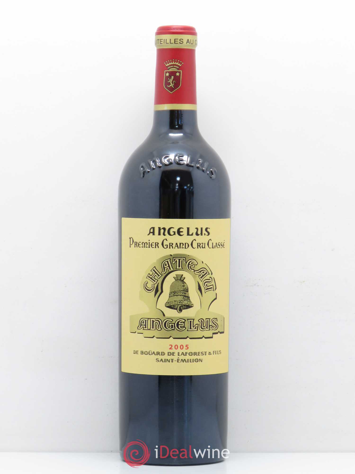 Château Angélus 1er Grand Cru Classé A 2005 - Lot de 1 bouteille - 0