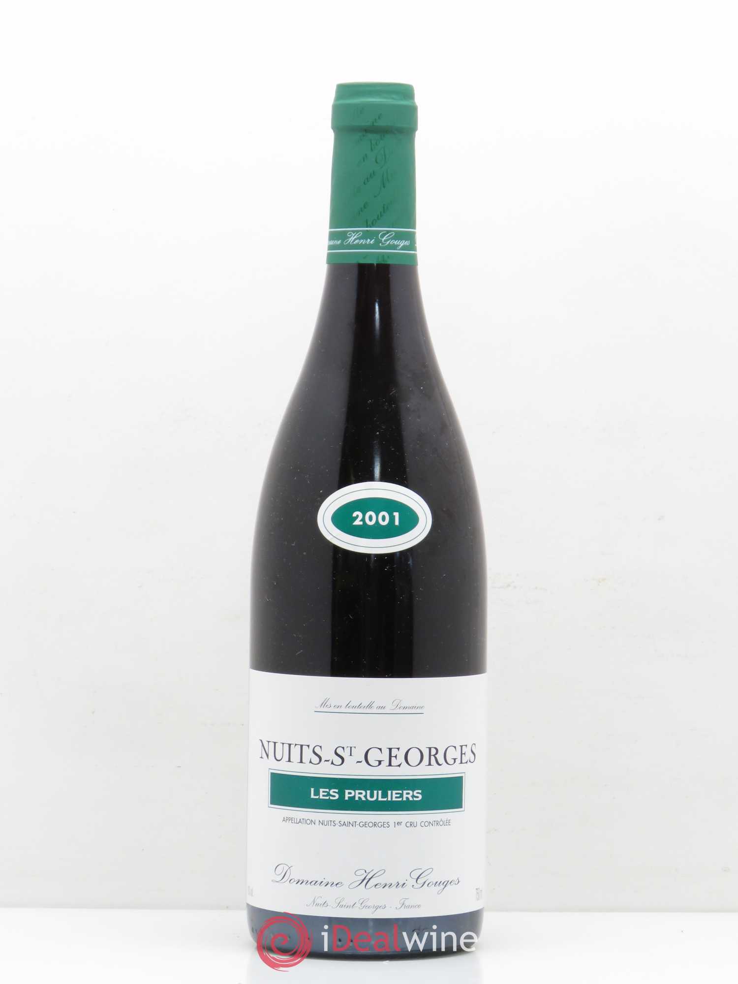 Nuits-Saint-Georges 1er Cru Les Pruliers Henri Gouges 2001 - Posten von 1 Flasche - 0