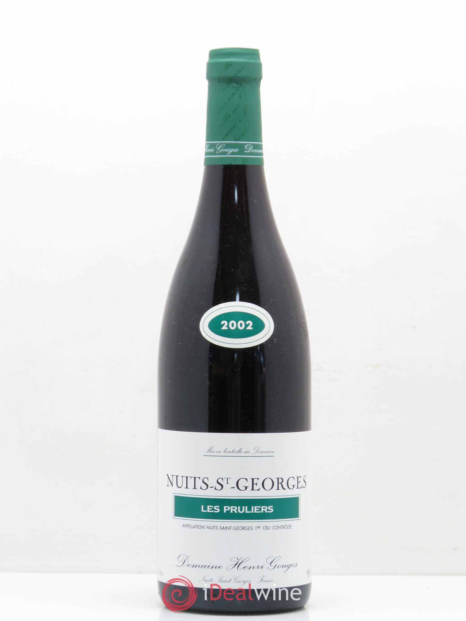 Nuits-Saint-Georges 1er Cru Les Pruliers Henri Gouges 2002 - Posten von 1 Flasche - 0