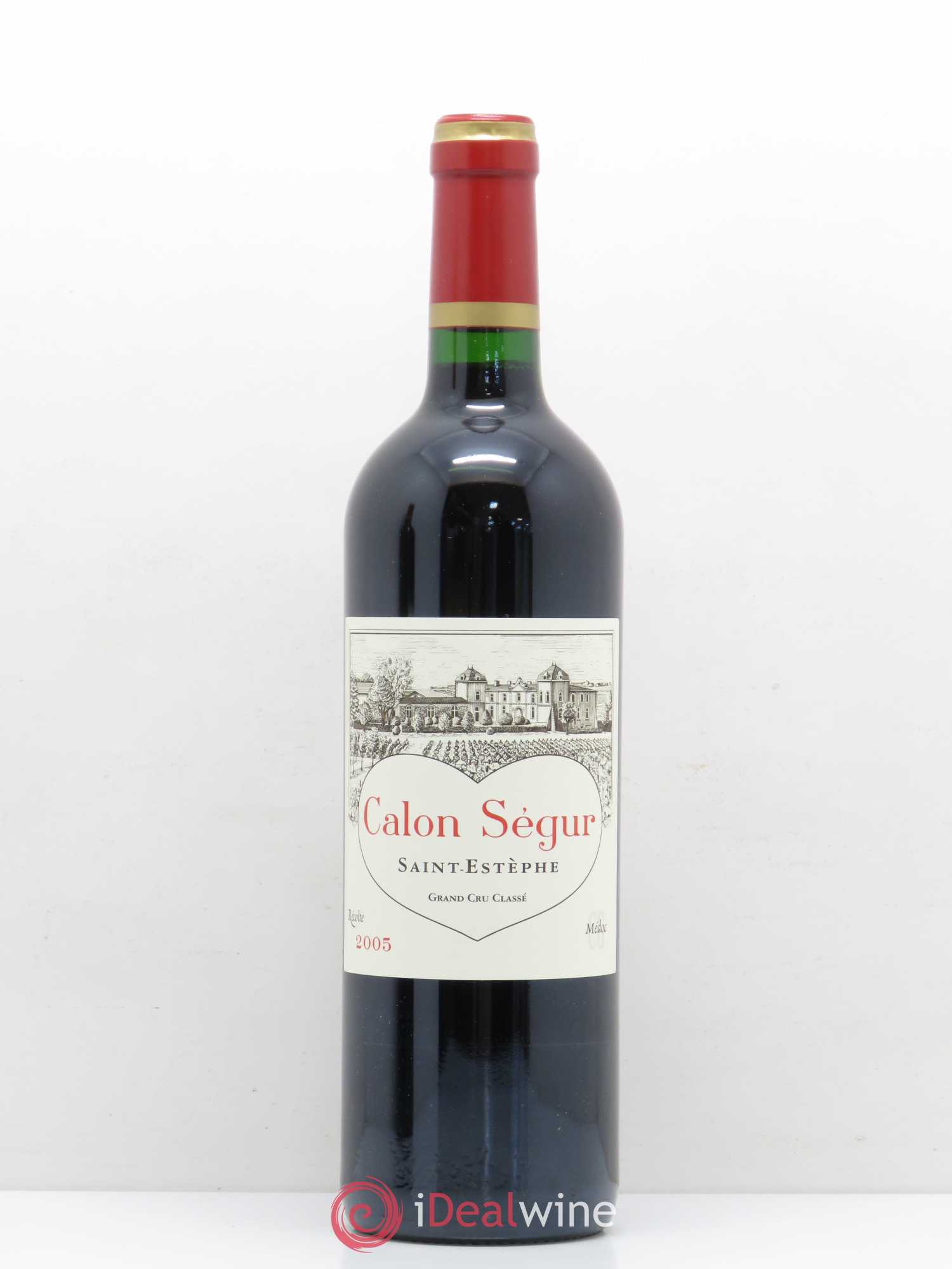 Château Calon Ségur 3ème Grand Cru Classé 2005 - Lot de 1 bouteille - 0