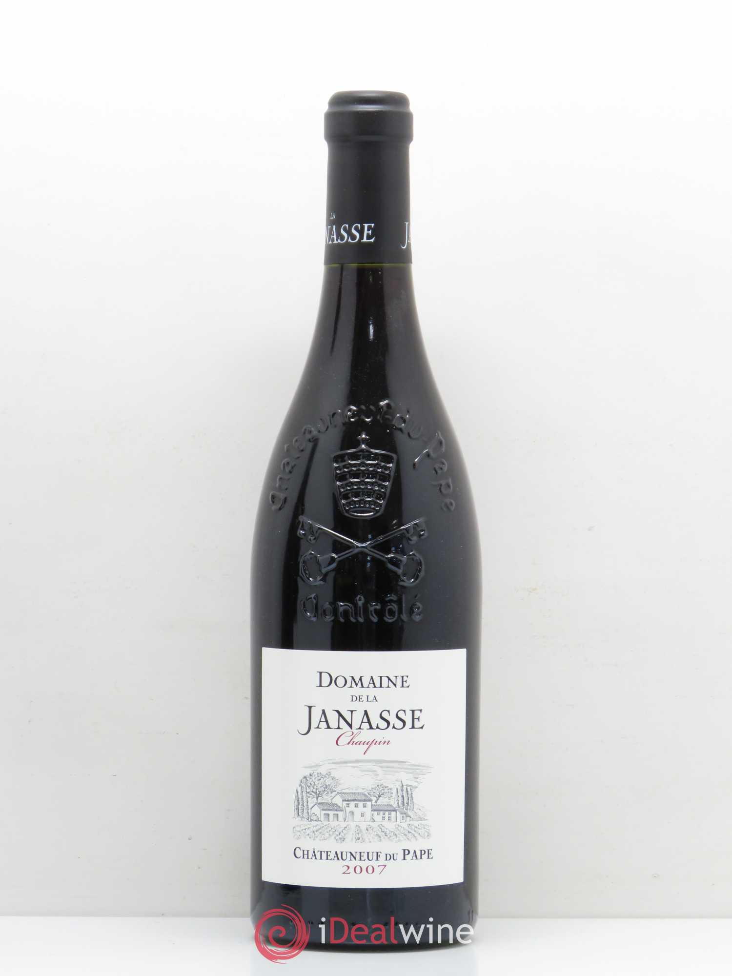Châteauneuf-du-Pape Cuvée Chaupin La Janasse (Domaine de) 2007 - Lot de 1 bouteille - 0