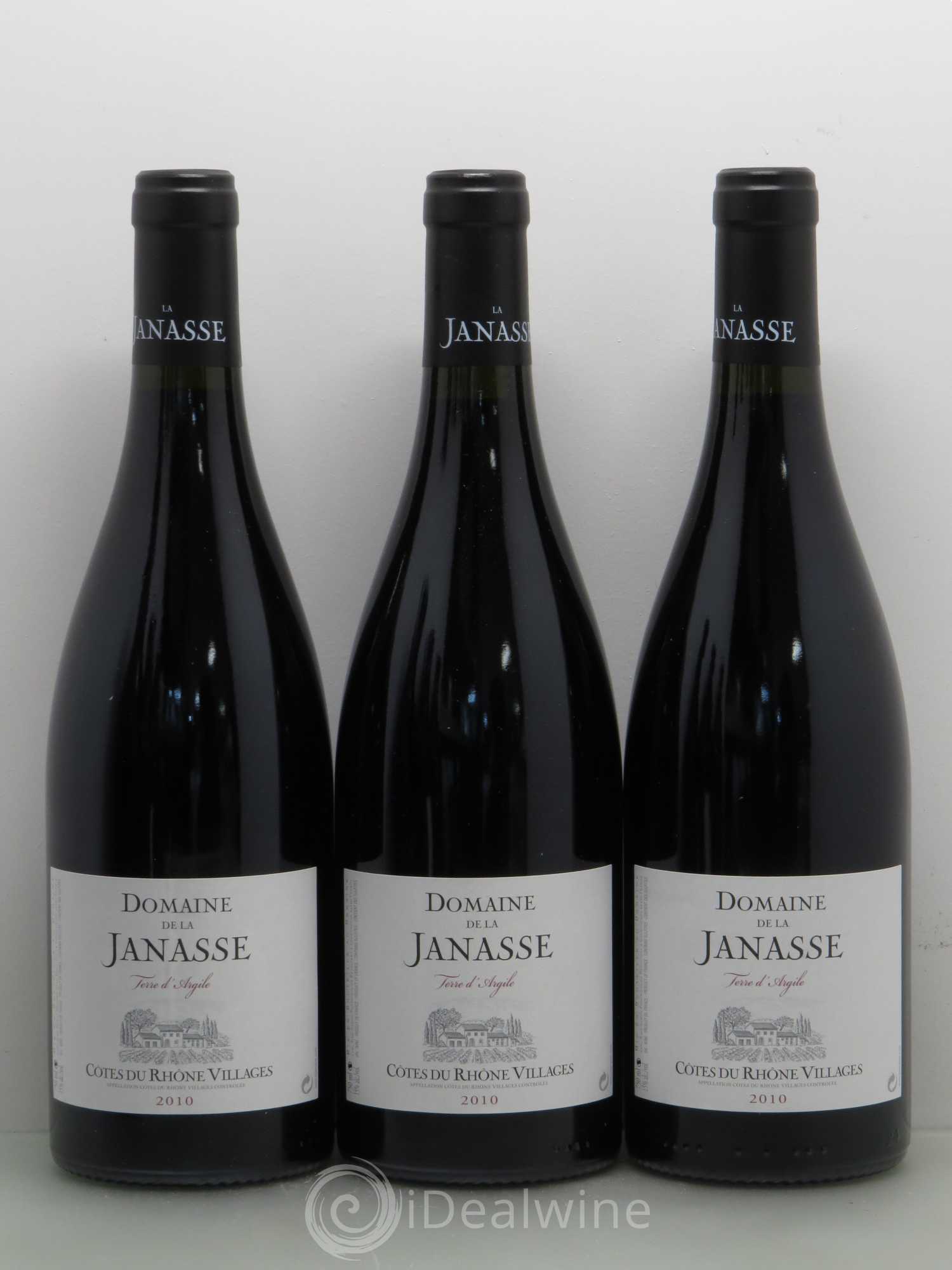 Côtes-du-Rhône-Villages Terre d'Argile La Janasse (Domaine de) 2010 - Lot de 6 bouteilles - 2
