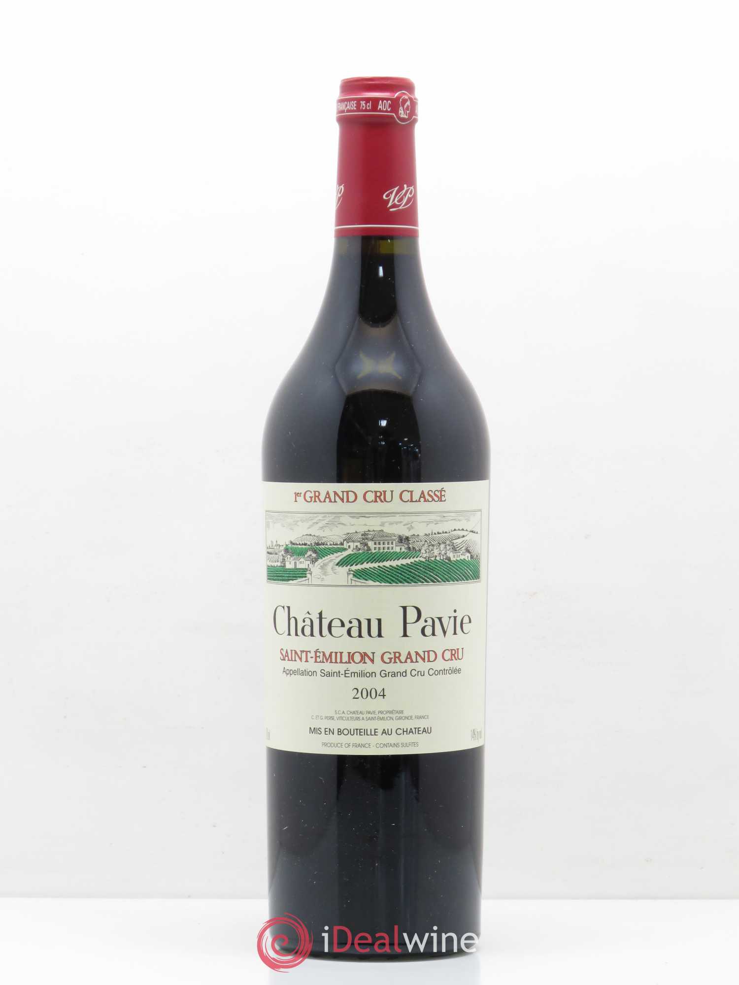 Château Pavie 1er Grand Cru Classé A 2004 - Lot de 1 bouteille - 0