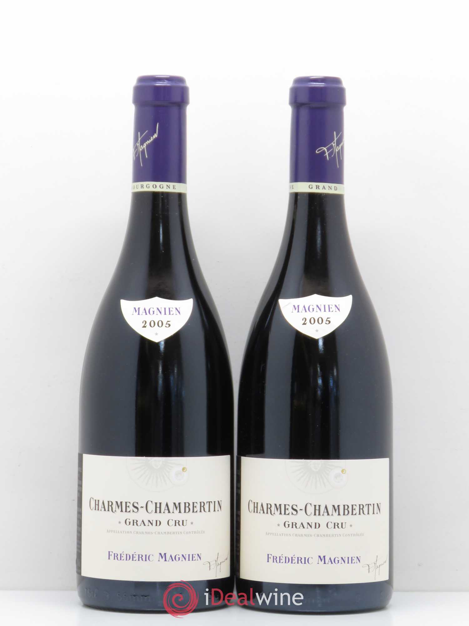 Charmes-Chambertin Grand Cru Frédéric Magnien 2005 - Lot de 2 bouteilles - 0