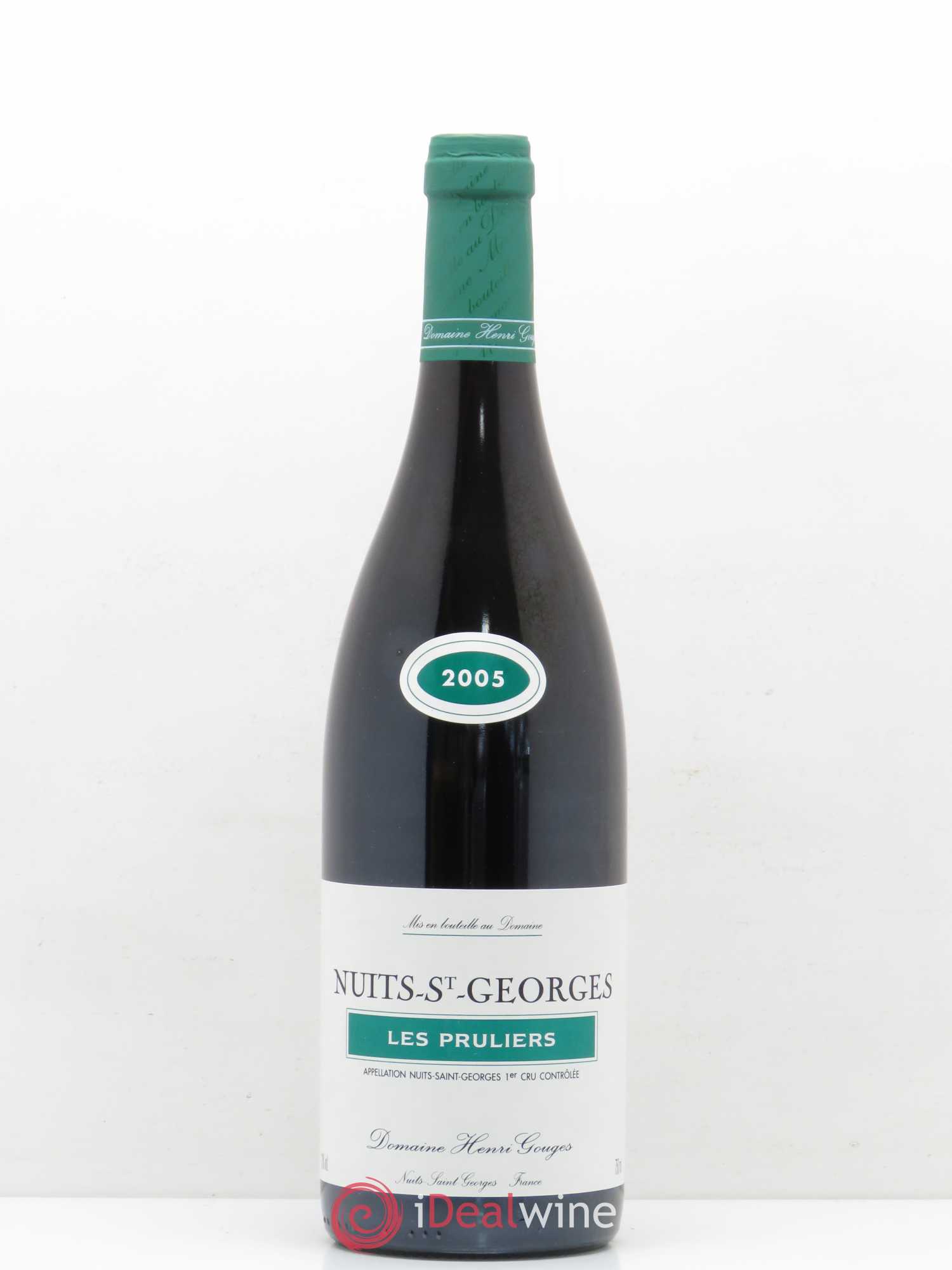 Nuits-Saint-Georges 1er Cru Les Pruliers Henri Gouges 2005 - Posten von 1 Flasche - 0