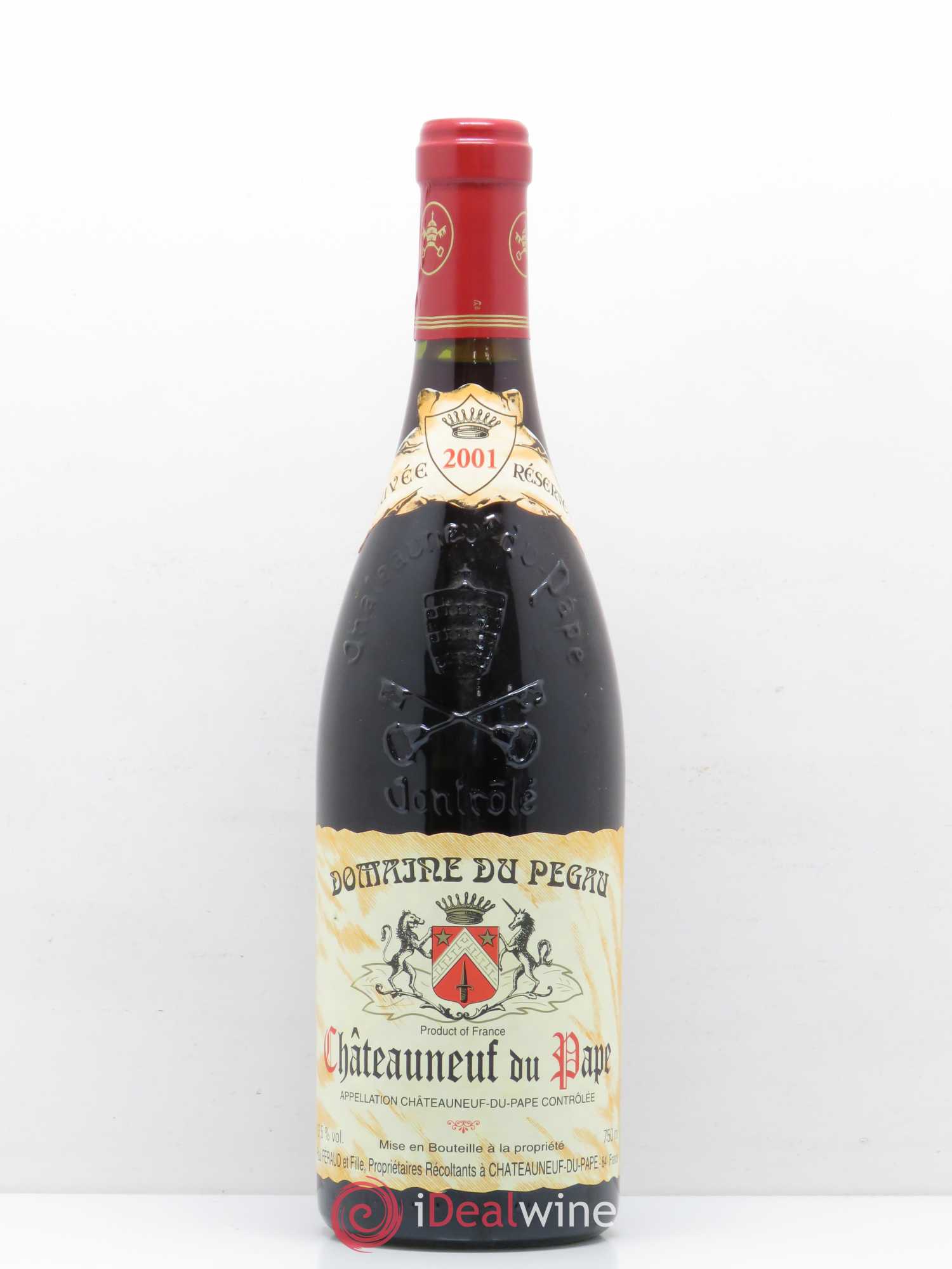Châteauneuf-du-Pape Domaine du Pégau Cuvée Réservée Paul et Laurence Féraud 2001 - Lot de 1 bouteille - 0