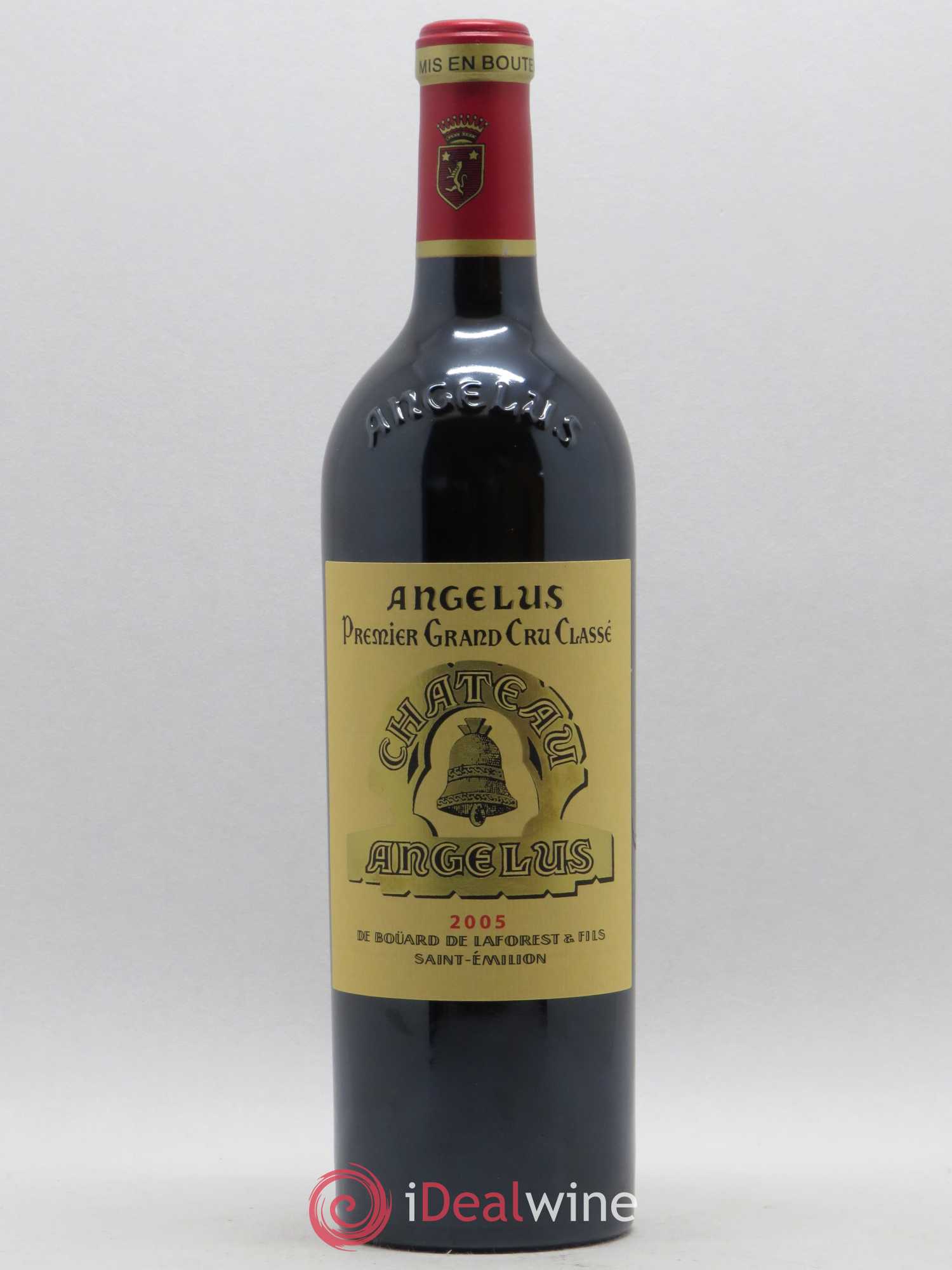 Château Angélus 1er Grand Cru Classé A 2005 - Lot de 1 bouteille - 0