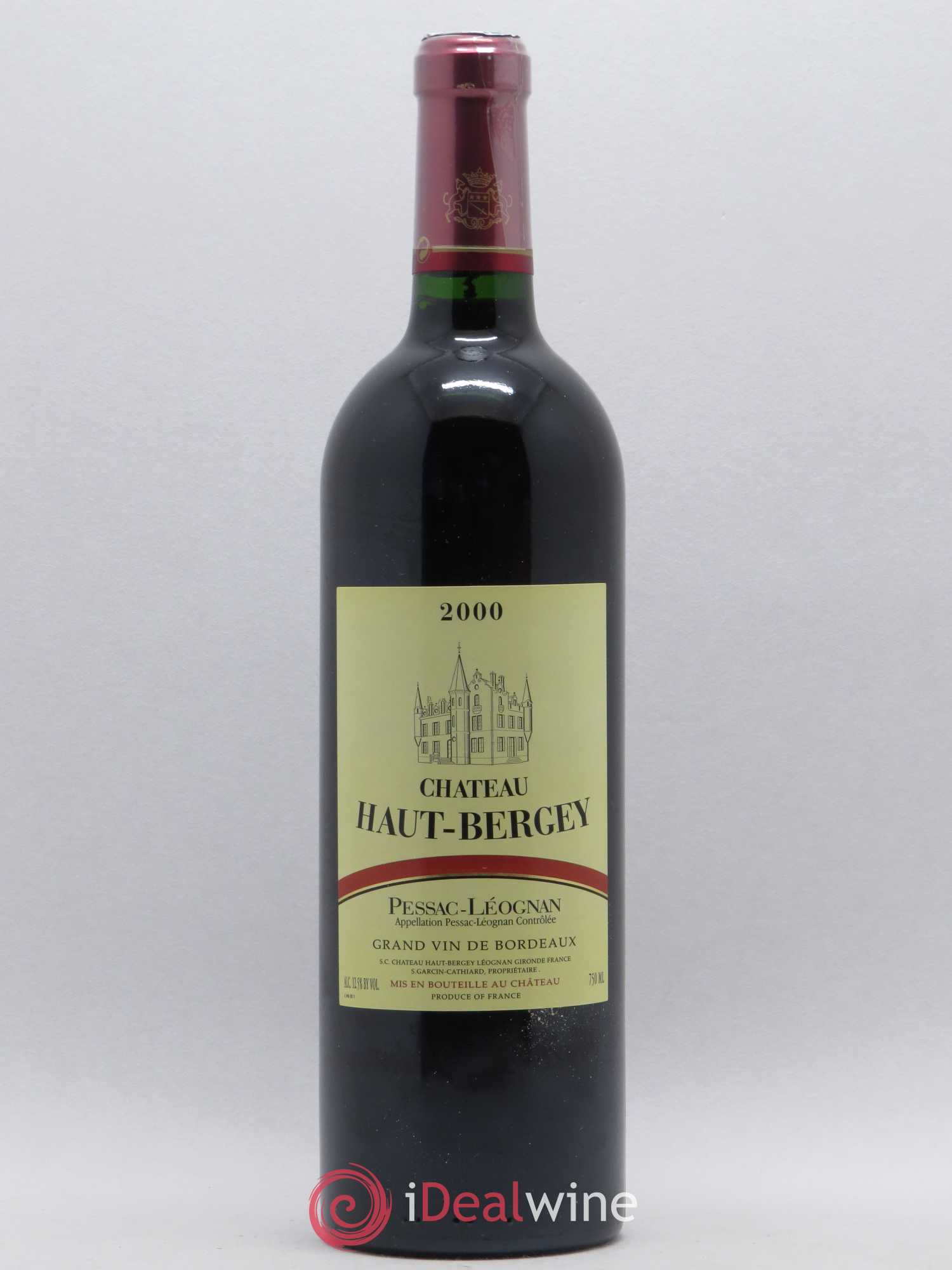 Château Haut-Bergey 2000 - Lot de 1 bouteille - 0
