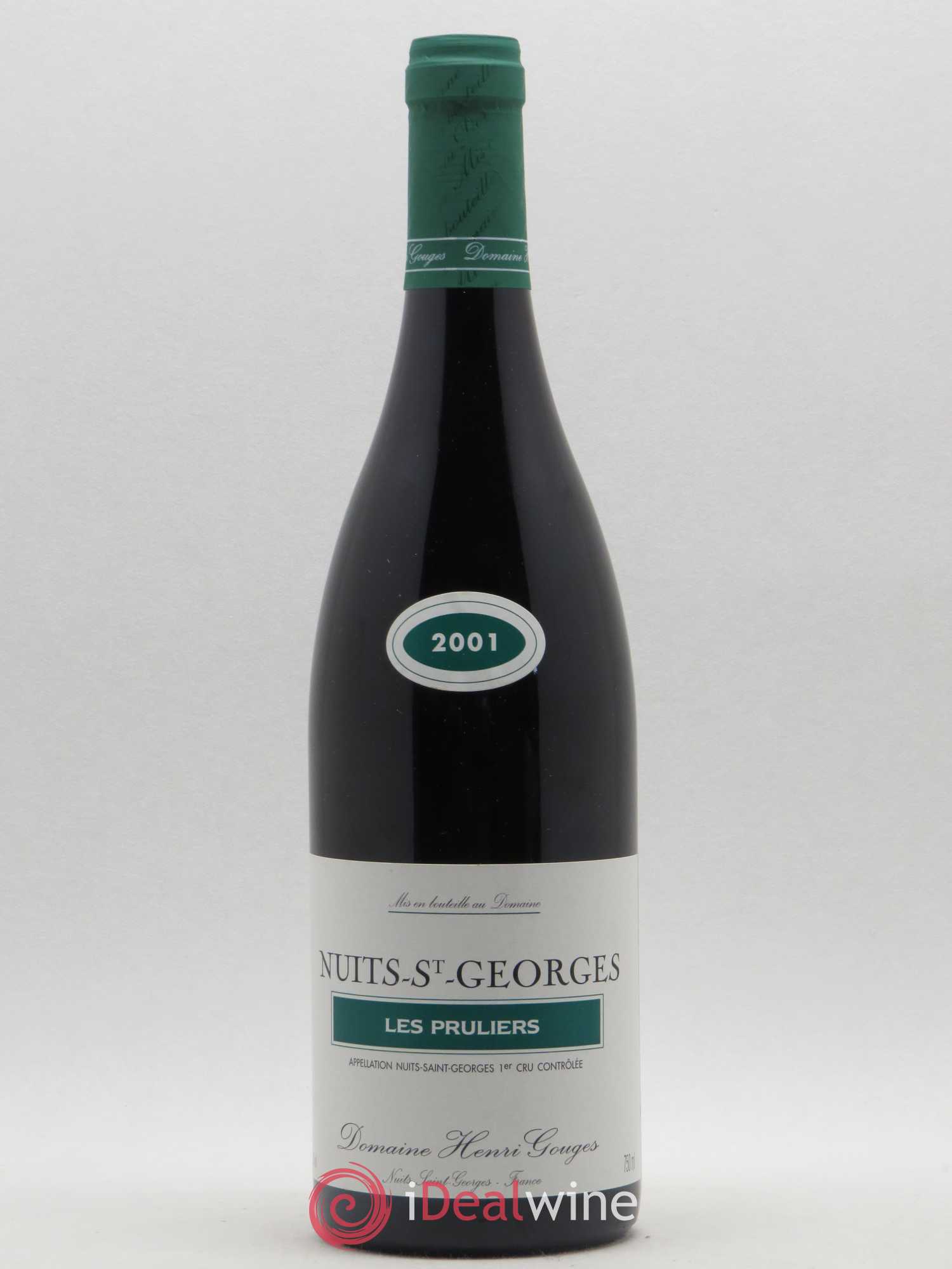 Nuits-Saint-Georges 1er Cru Les Pruliers Henri Gouges 2001 - Lot de 1 bouteille - 0