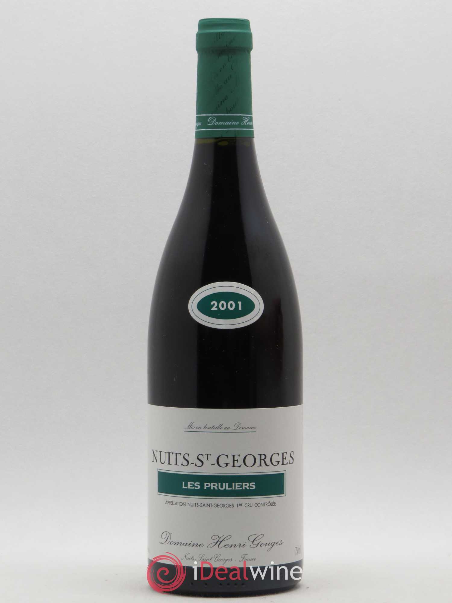 Nuits-Saint-Georges 1er Cru Les Pruliers Henri Gouges 2001 - Lot de 1 bouteille - 0