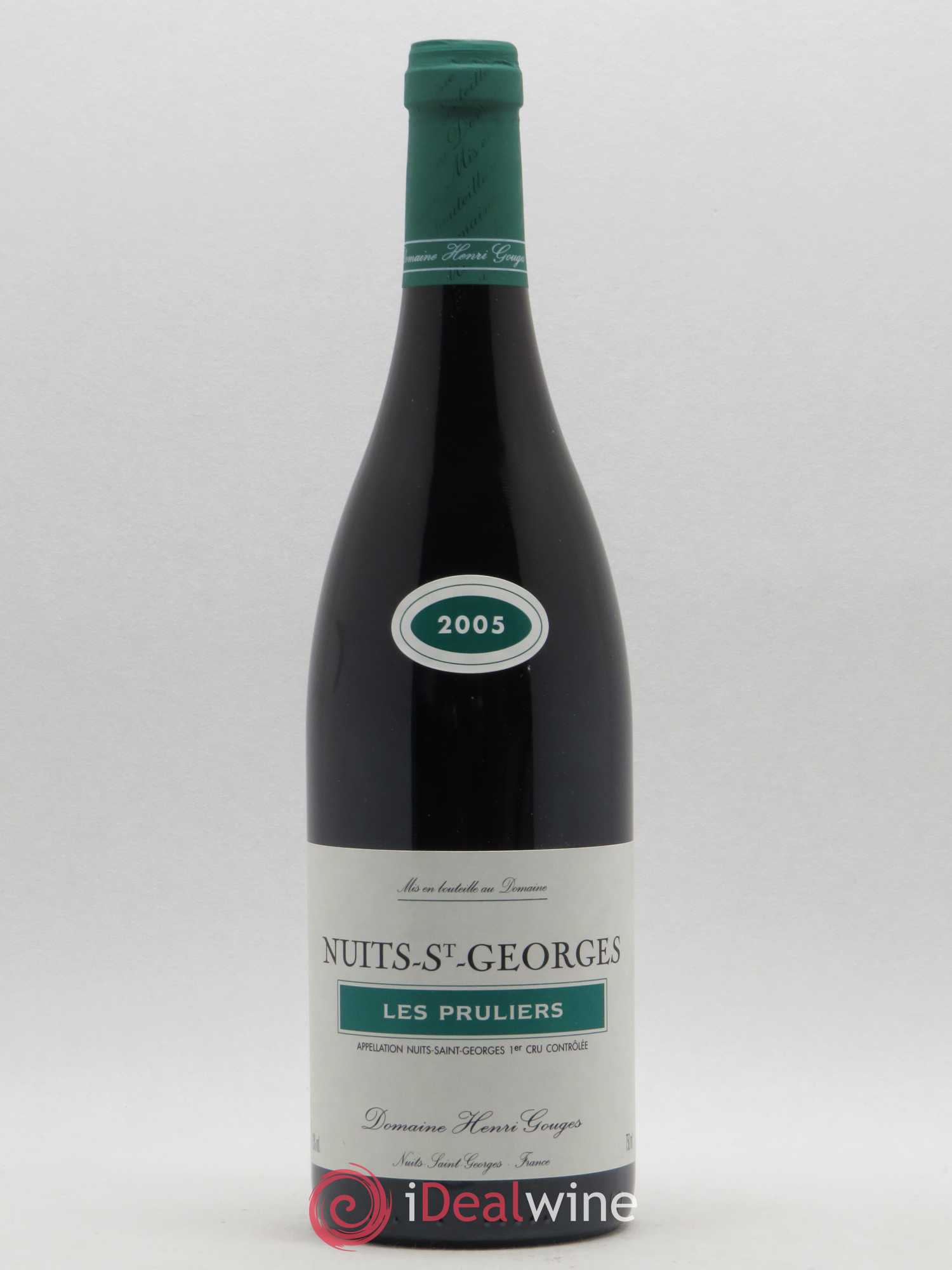 Nuits-Saint-Georges 1er Cru Les Pruliers Henri Gouges 2005 - Lot de 1 bouteille - 0