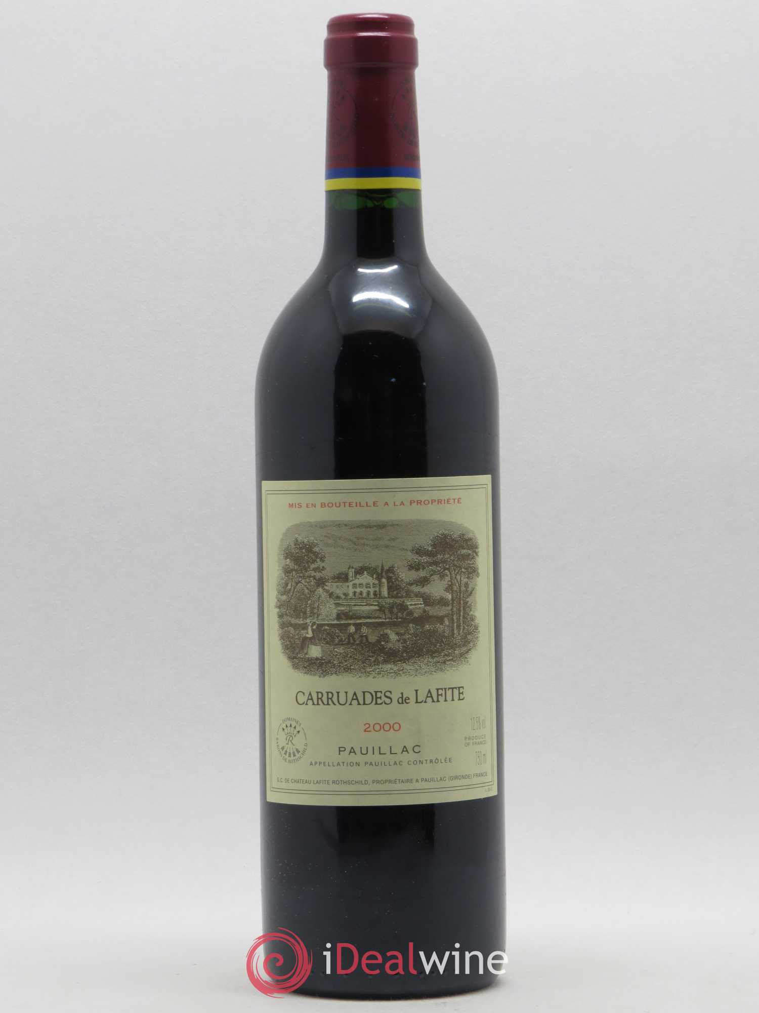 Carruades de Lafite Rothschild Second Vin 2000 - Lot de 1 bouteille - 0