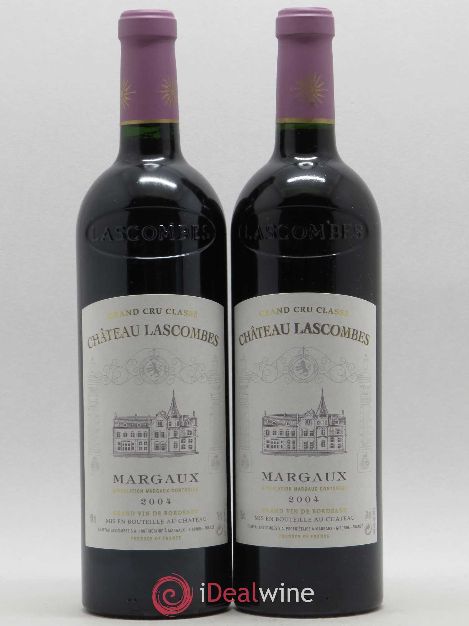 Château Lascombes 2ème Grand Cru Classé 2004 - Lot de 2 bouteilles - 0