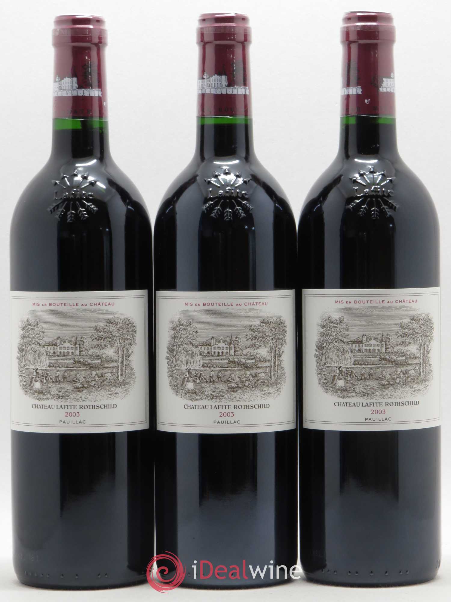 Château Lafite Rothschild 1er Grand Cru Classé 2003 - Lot de 12 bouteilles - 3