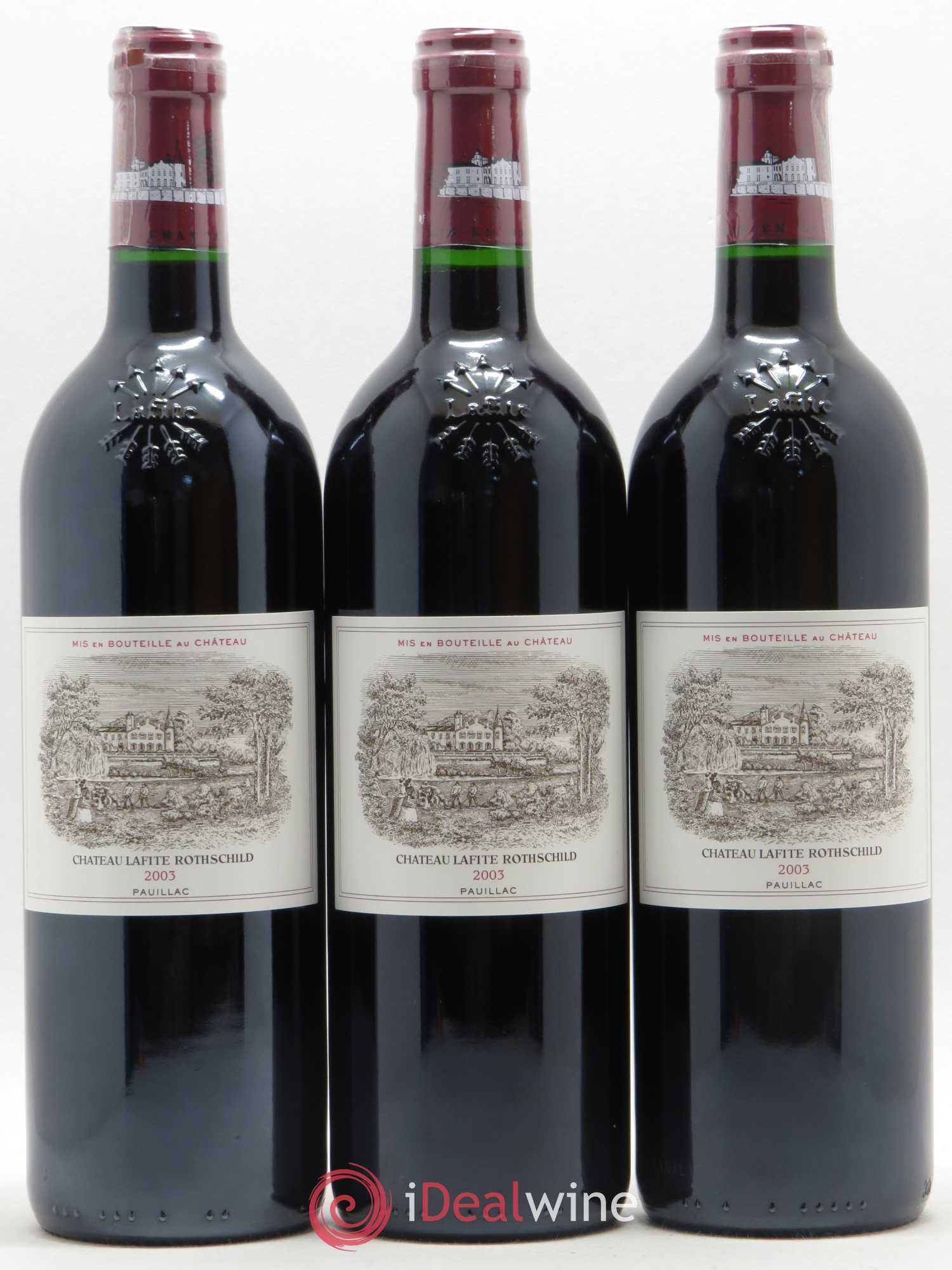 Château Lafite Rothschild 1er Grand Cru Classé 2003 - Lot de 12 bouteilles - 5