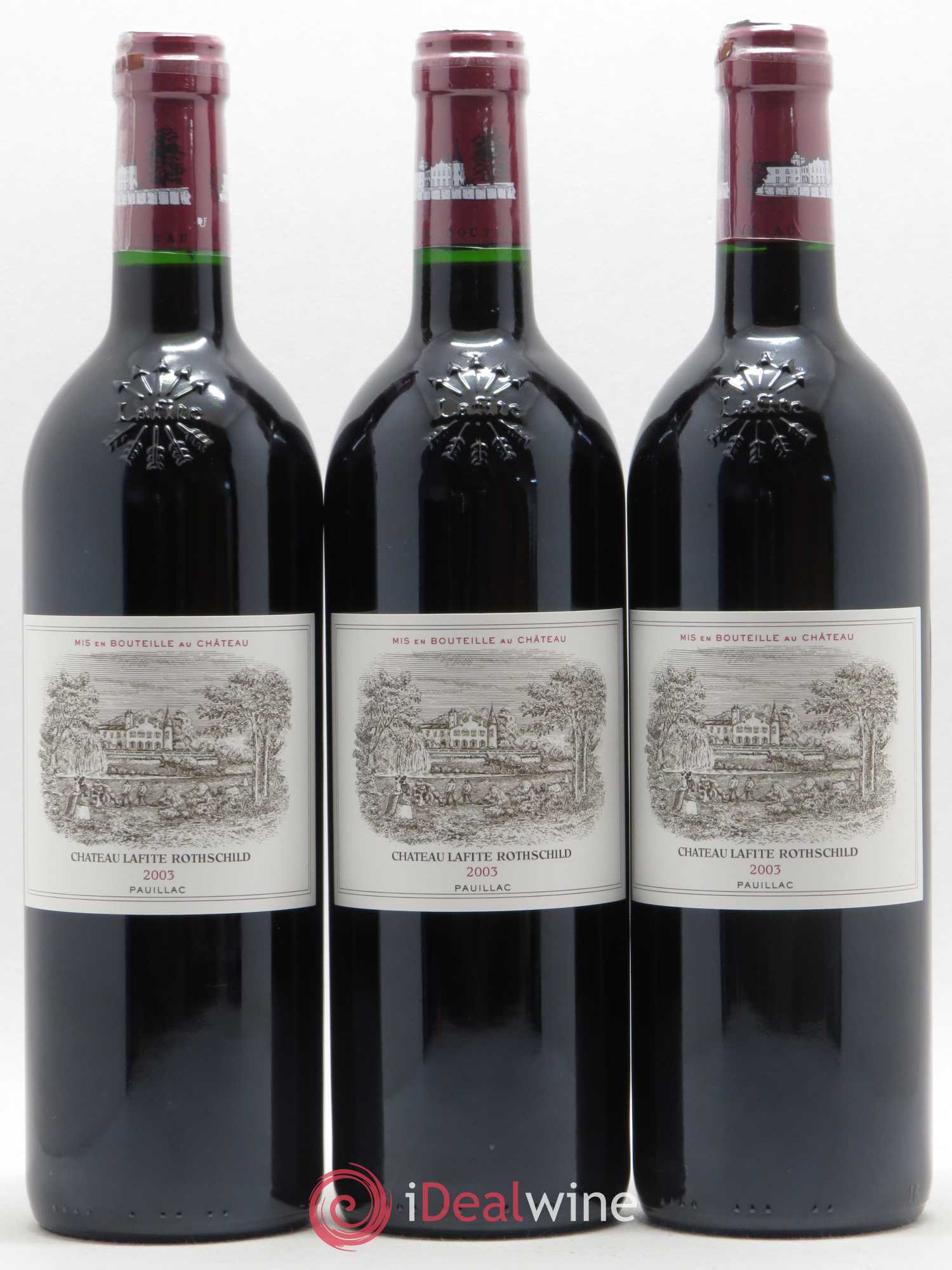 Château Lafite Rothschild 1er Grand Cru Classé 2003 - Lot de 12 bouteilles - 7
