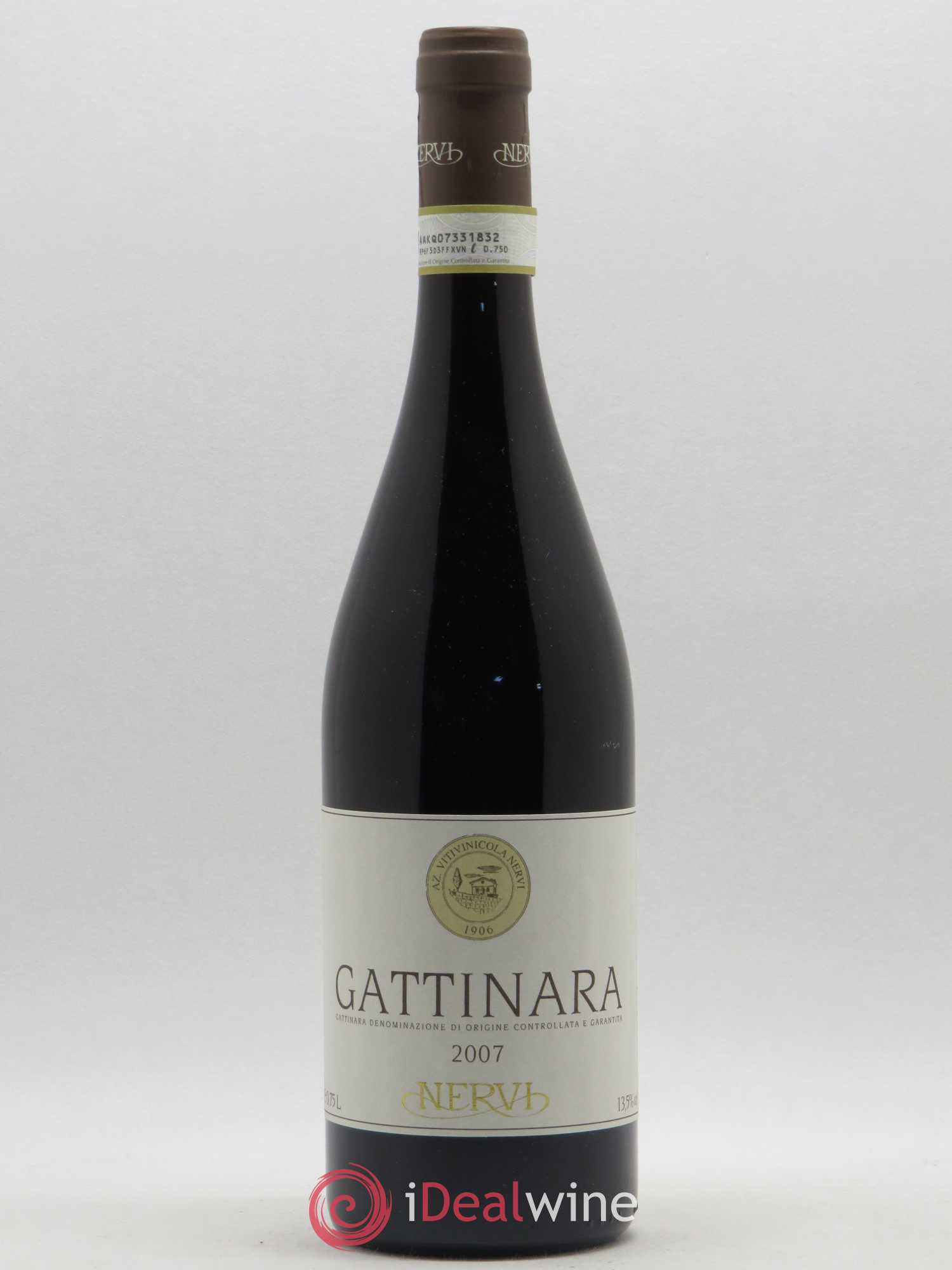 Gattinara DOCG Nervi Conterno 2007 - Lotto di 1 bottiglia - 0