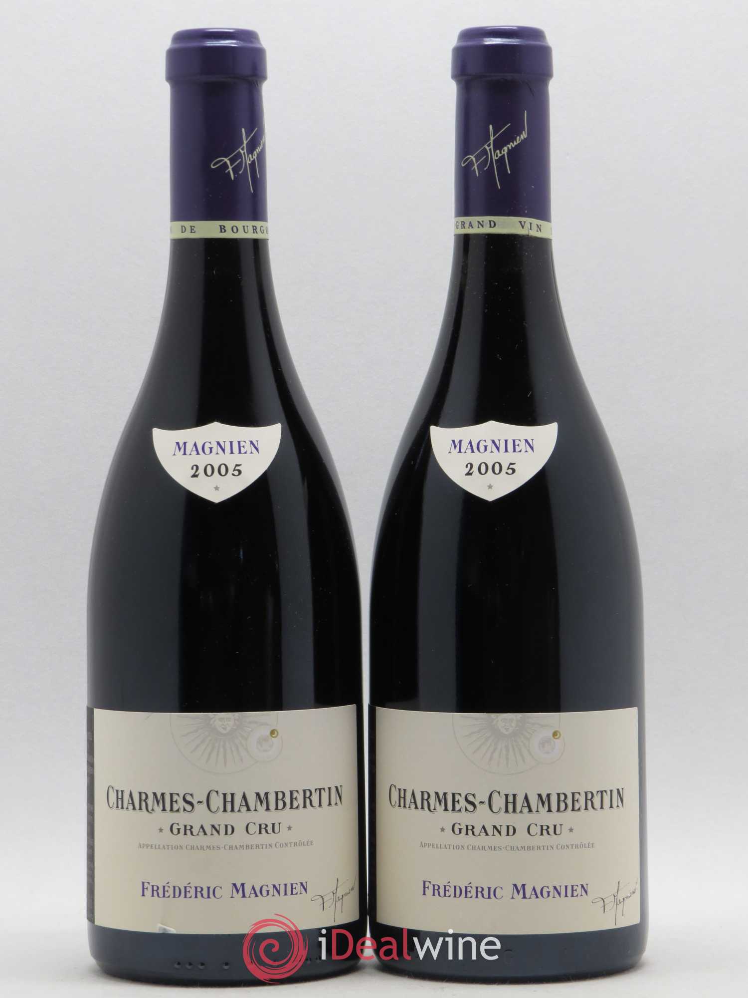Charmes-Chambertin Grand Cru Frédéric Magnien 2005 - Lot de 2 bouteilles - 0