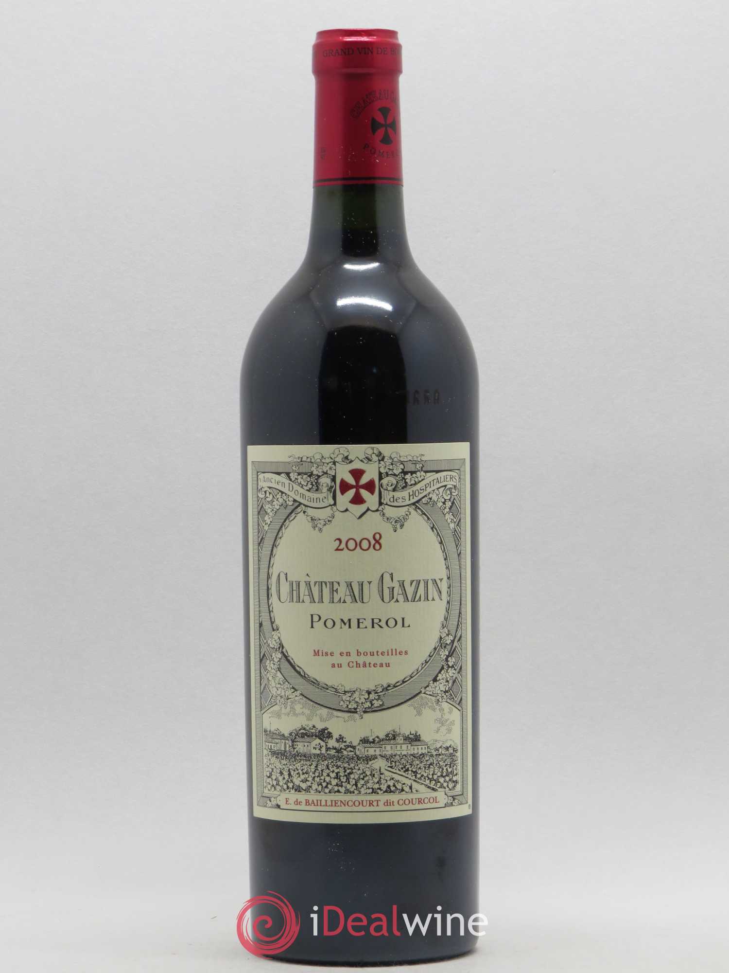 Château Gazin 2008 - Lot de 1 bouteille - 0