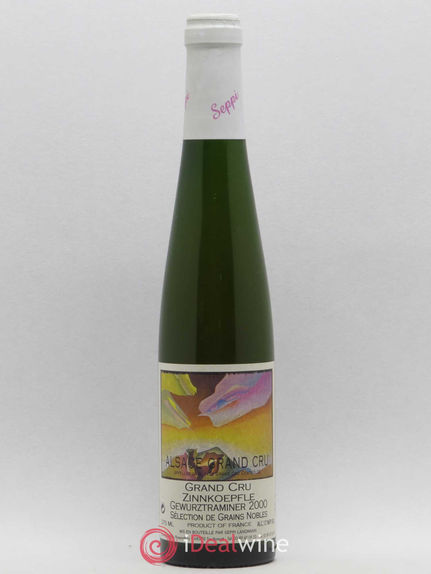 Gewurztraminer Sélection de Grains Nobles Grand Cru Zinnkoepflé Seppi Landmann 2000 - Posten von 1 Demi-Flasche - 0