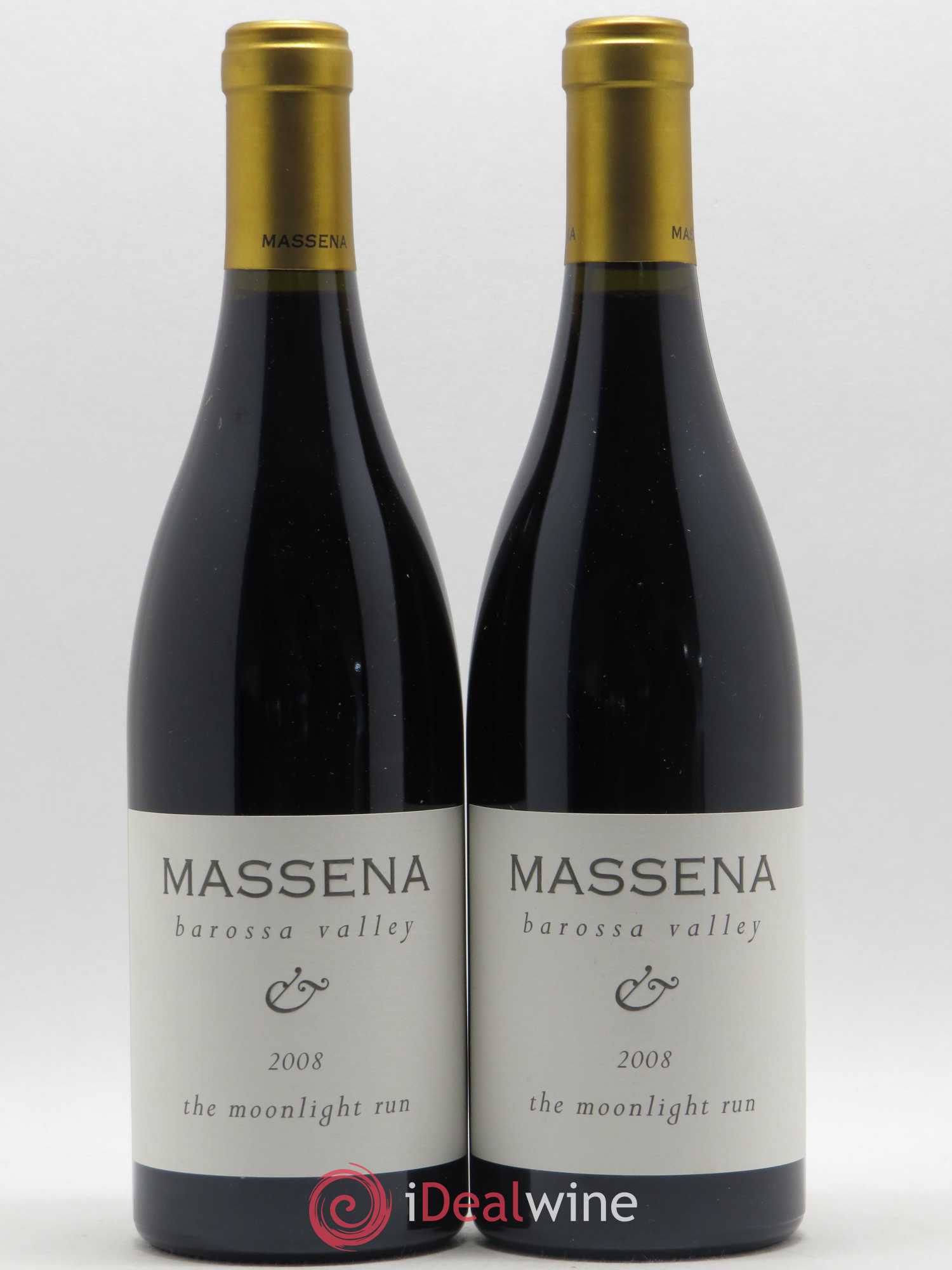 Australie Massena Moonlight Run Shiraz 2008 - Posten von 2 Flaschen - 0