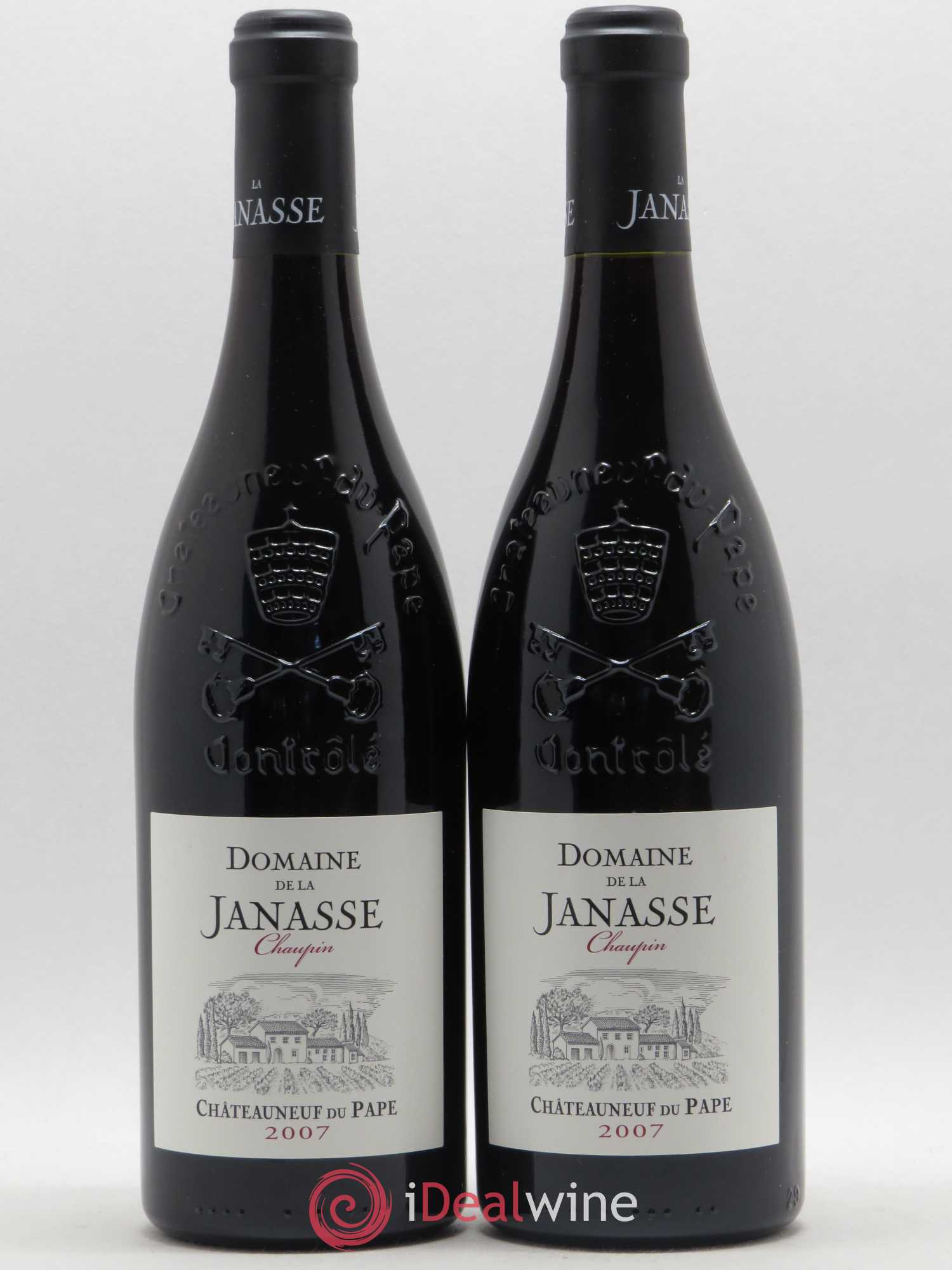 Châteauneuf-du-Pape Cuvée Chaupin La Janasse (Domaine de) 2007 - Lot de 2 bouteilles - 0