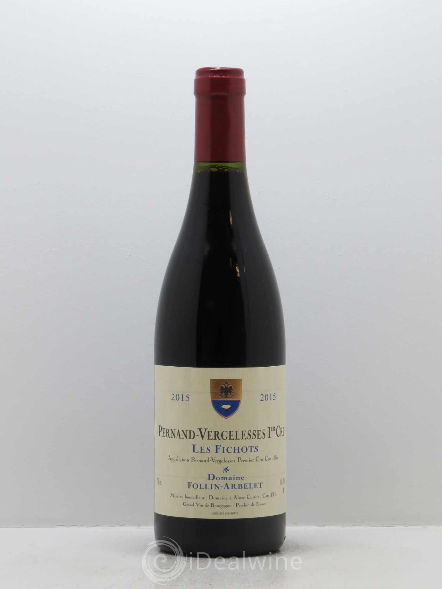 Pernand-Vergelesses 1er Cru Les Fichots Follin-Arbelet (Domaine) 2015 - Lot de 1 bouteille - 0