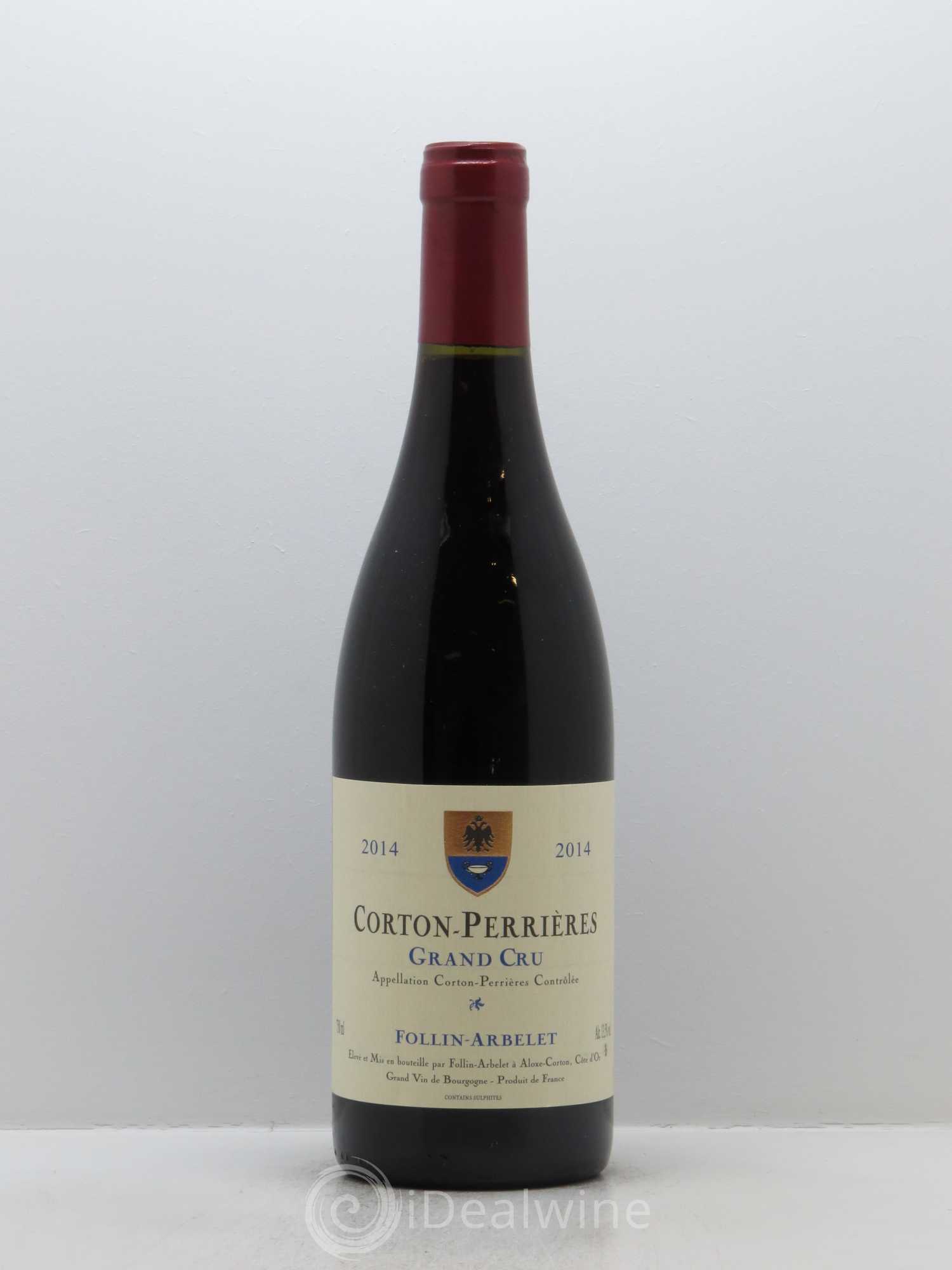 Corton-Perrières Grand Cru Follin-Arbelet (Domaine) 2014 - Lot de 1 bouteille - 0