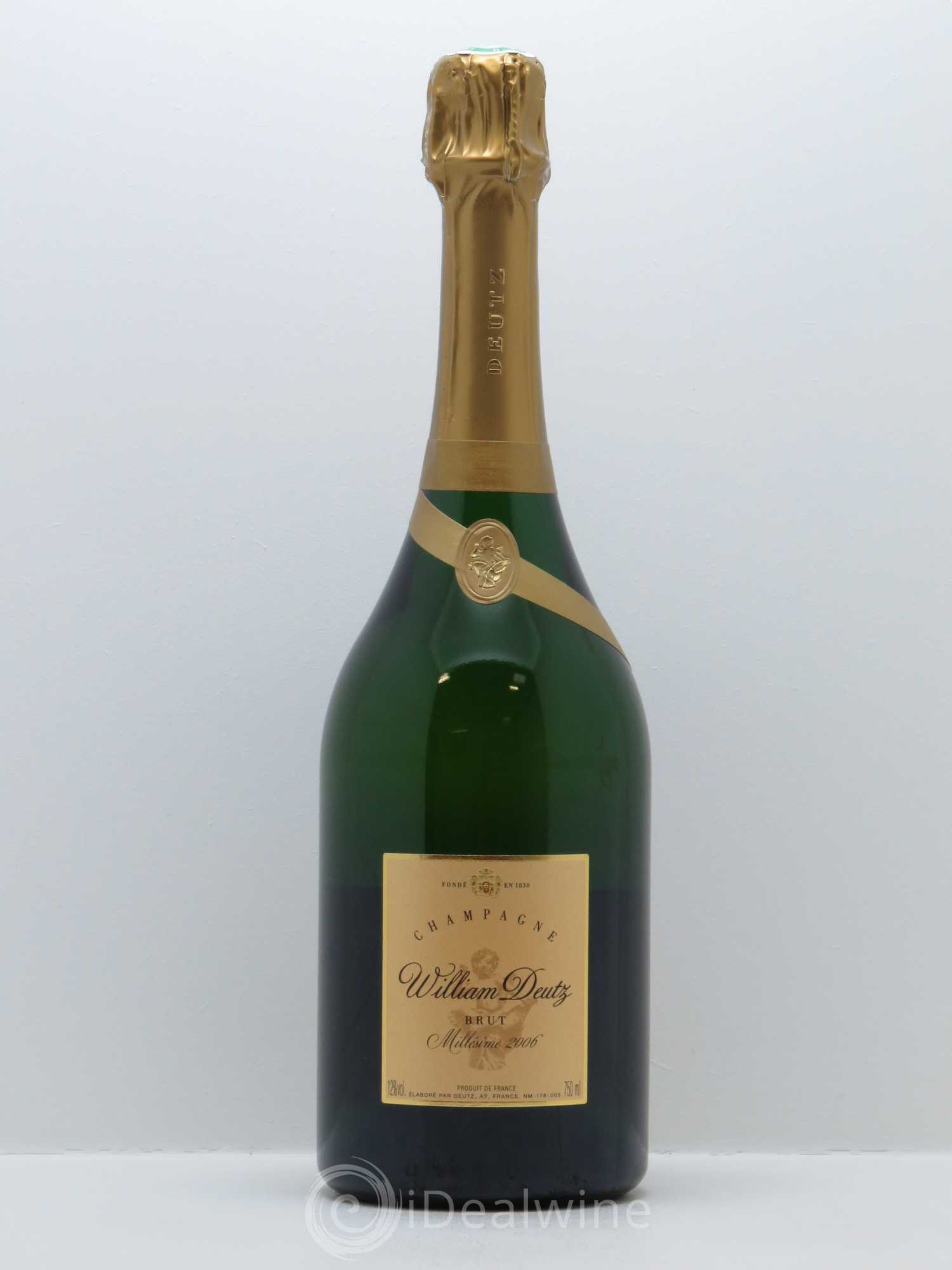 Cuvée William Deutz Deutz 2006 - Lot de 1 bouteille - 0