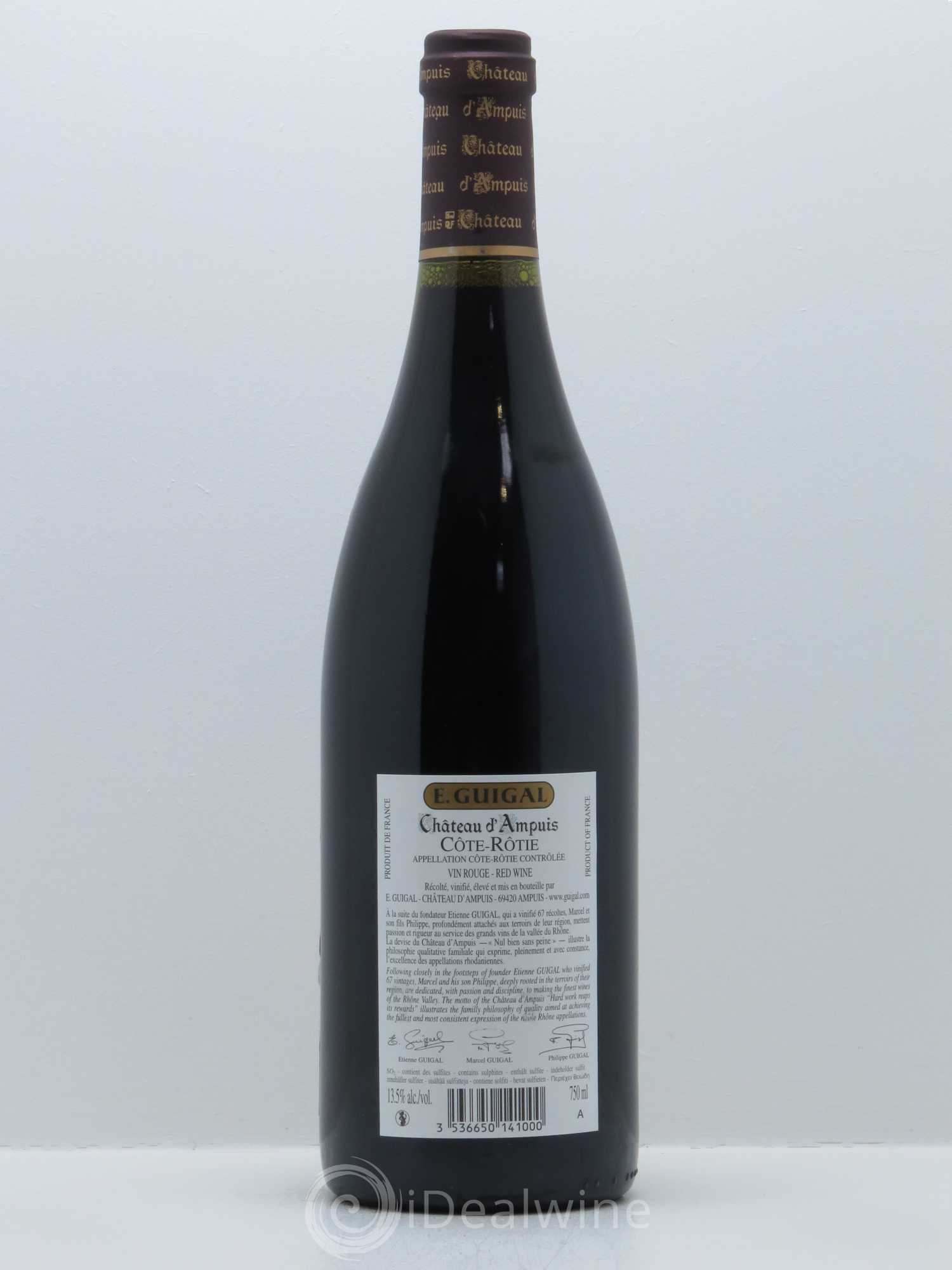 Côte-Rôtie Château d'Ampuis Guigal 2003 - Lot de 1 bouteille - 1