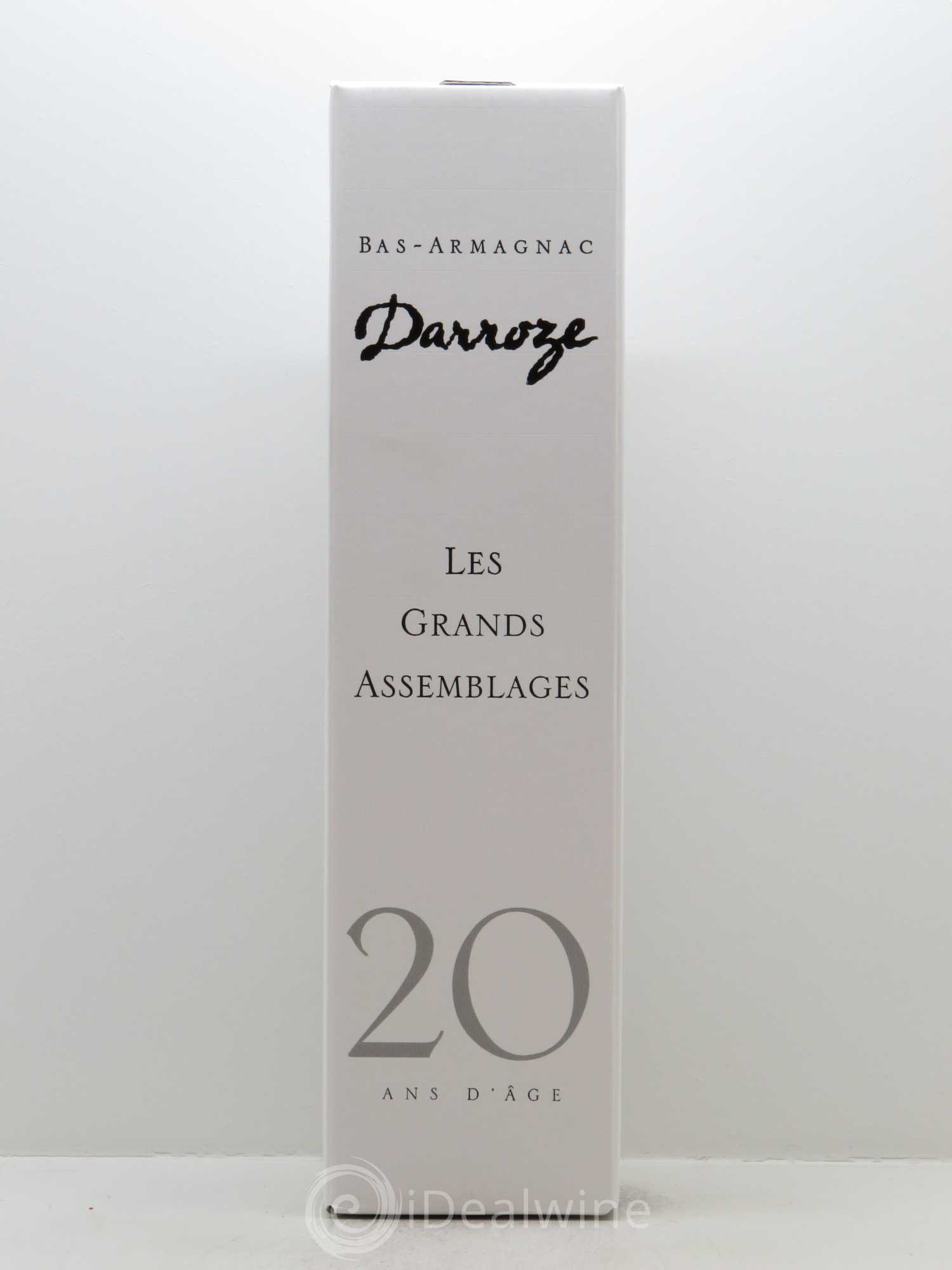 Bas-Armagnac Les Grands Assemblages 20 ans d'âge Darroze (70cl) - Lot de 1 bouteille - 2