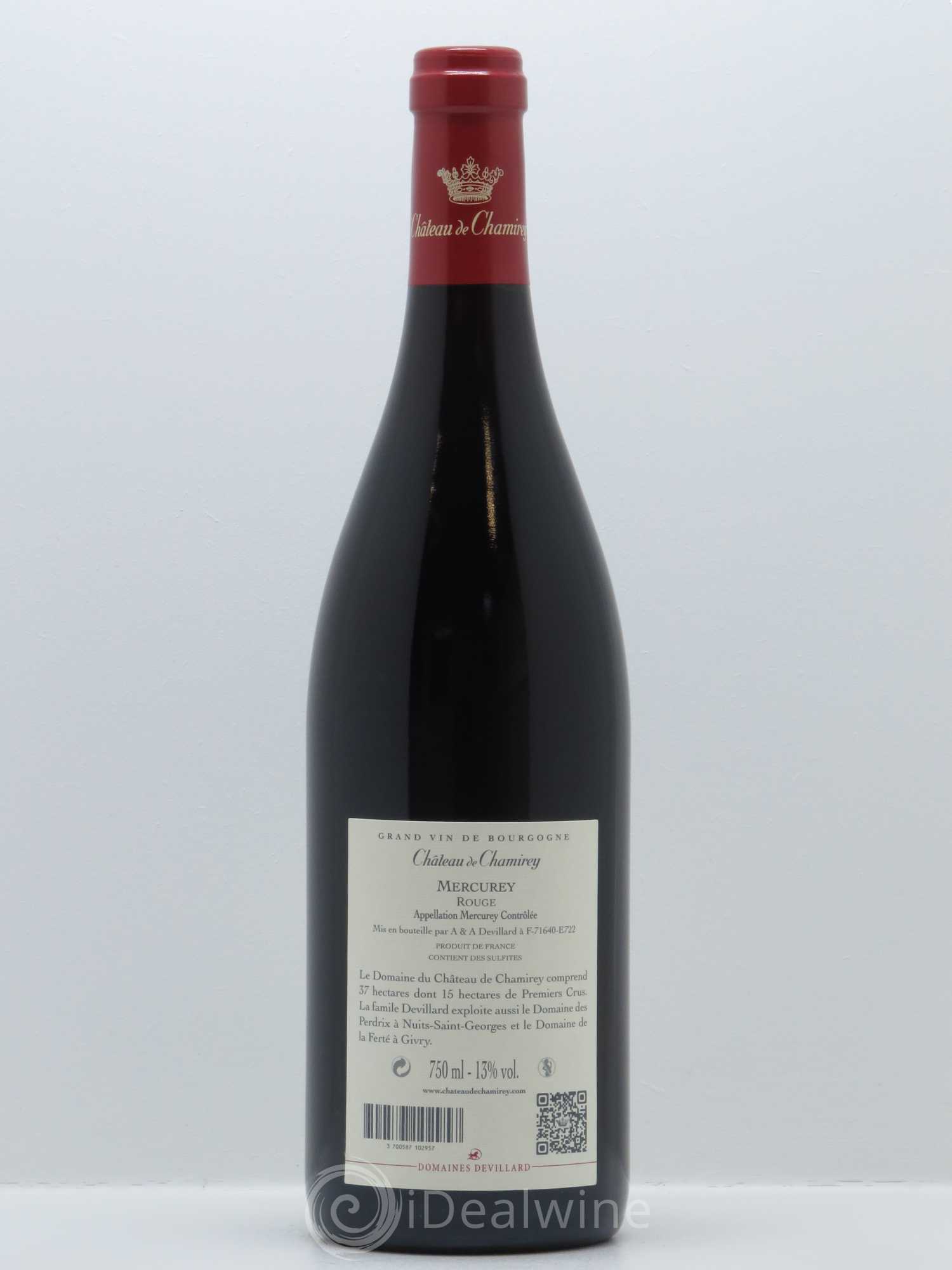 Mercurey Château de Chamirey 2014 - Lot de 1 bouteille - 1