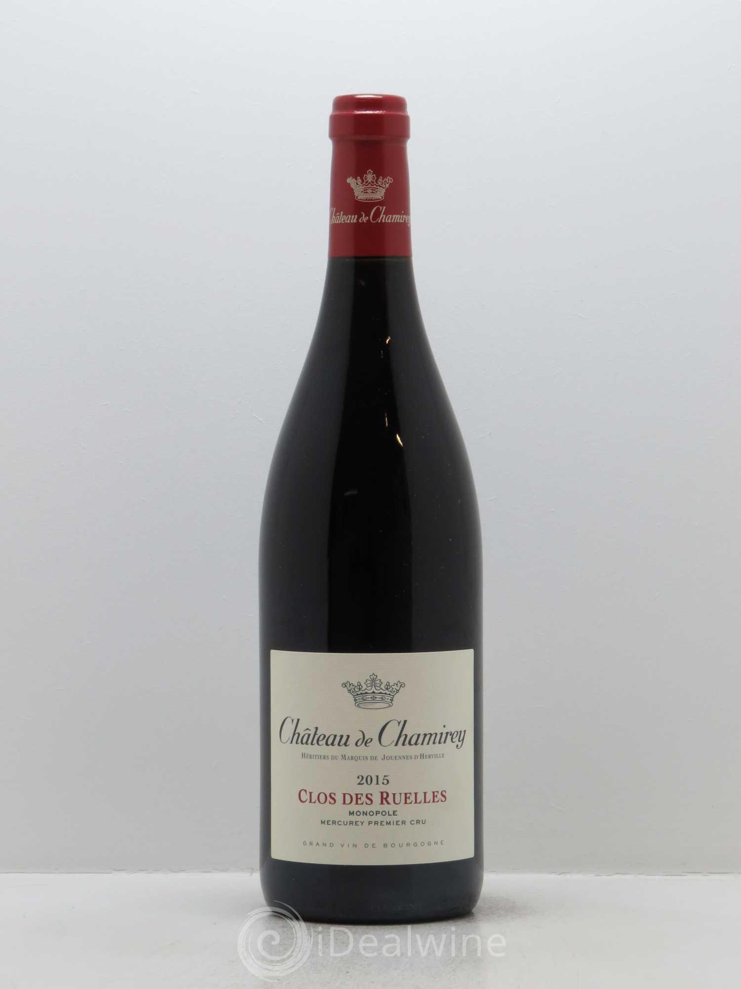 Mercurey 1er Cru Clos des Ruelles Château de Chamirey 2015 - Lot de 1 bouteille - 0