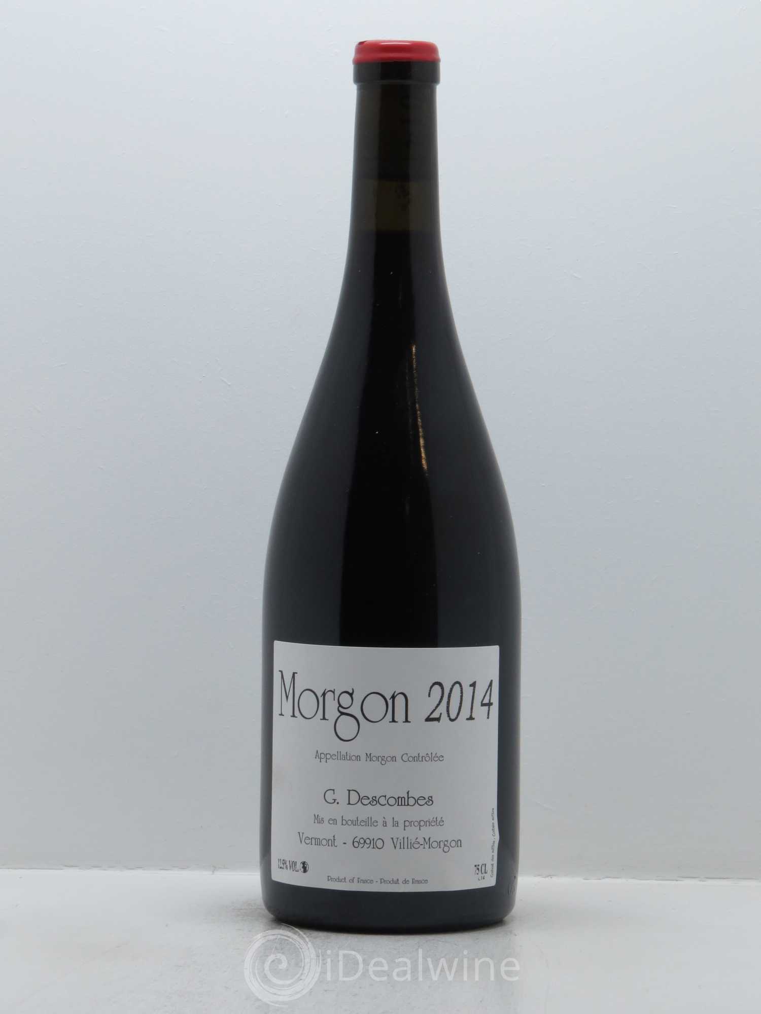 Morgon Vieilles vignes Georges Descombes (Domaine) 2014 - Lot de 1 bouteille - 0