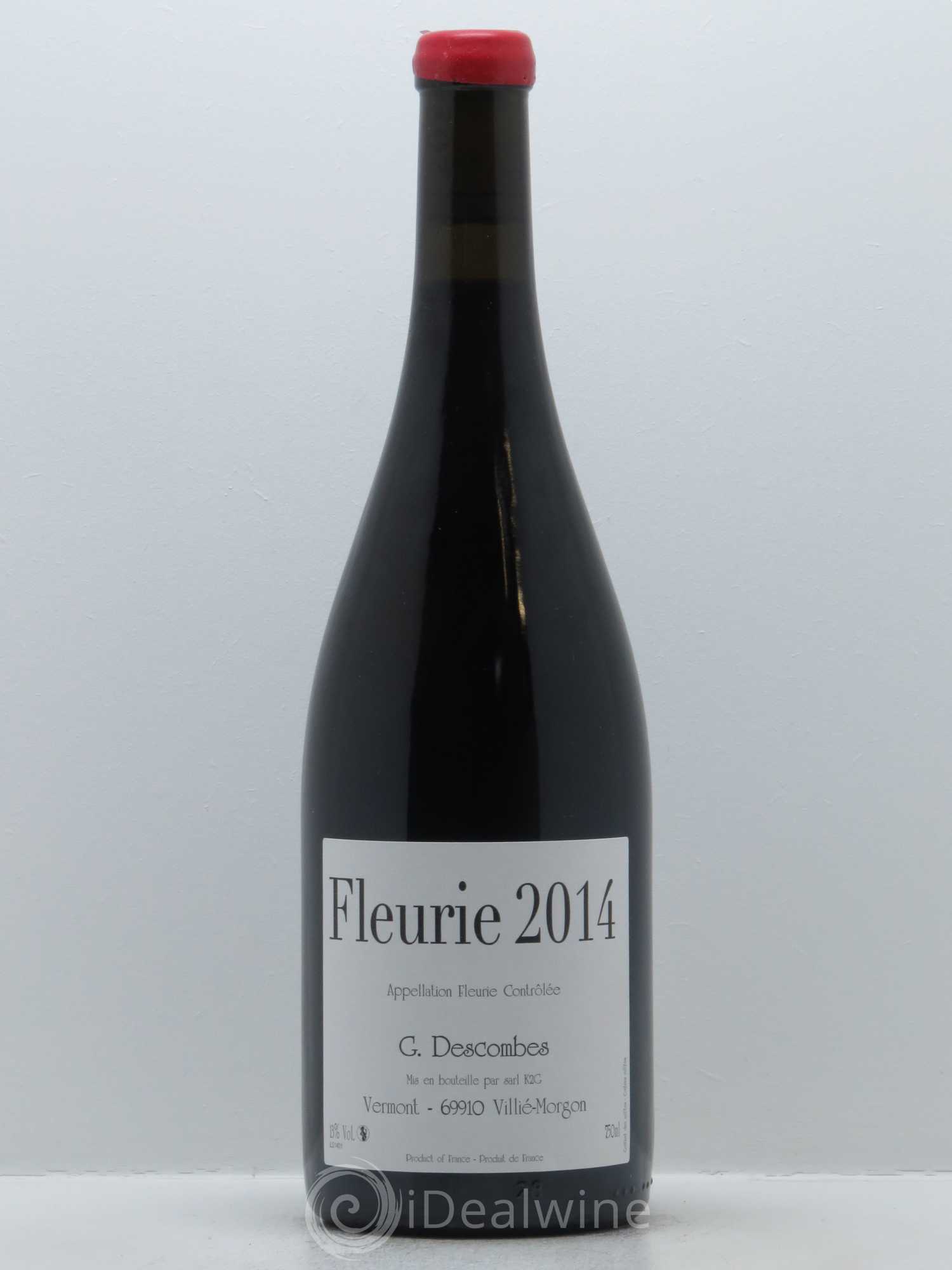 Fleurie Vieilles vignes Georges Descombes (Domaine) 2014 - Lot de 1 bouteille - 0
