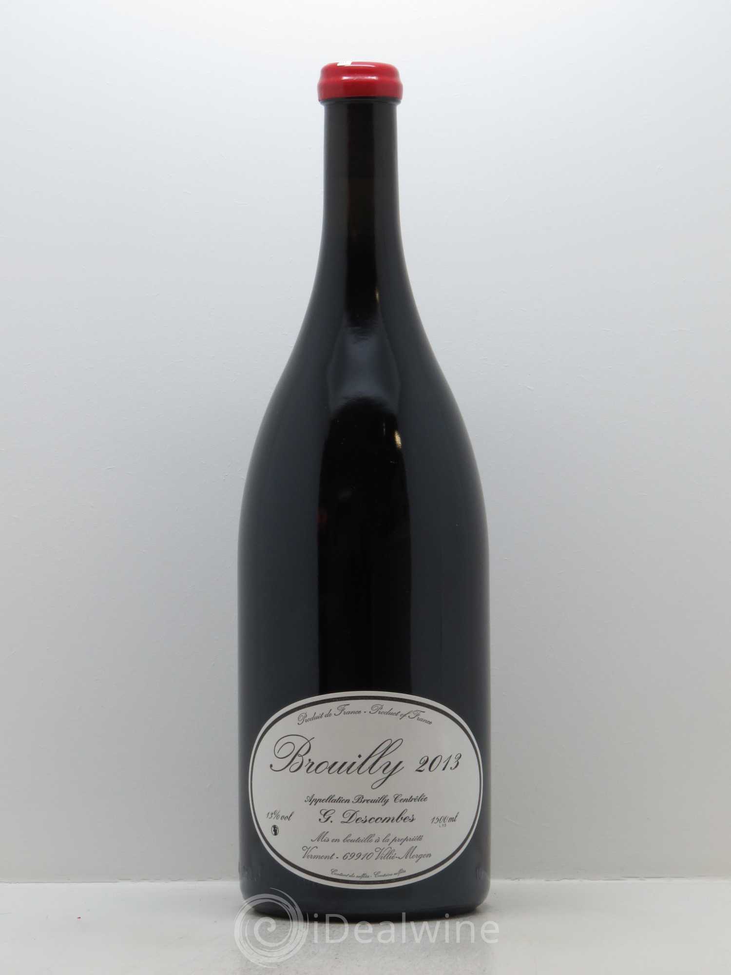 Brouilly Vieilles vignes Georges Descombes (Domaine) 2013 - Lot de 1 magnum - 0