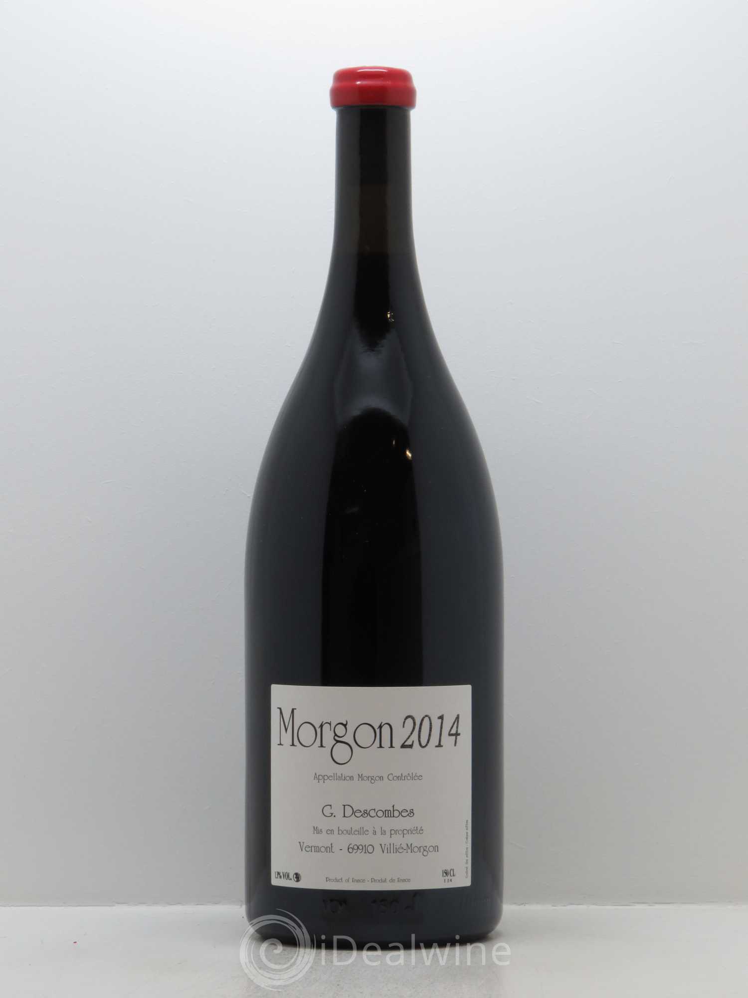 Morgon Vieilles vignes Georges Descombes (Domaine) 2014 - Lot de 1 magnum - 0
