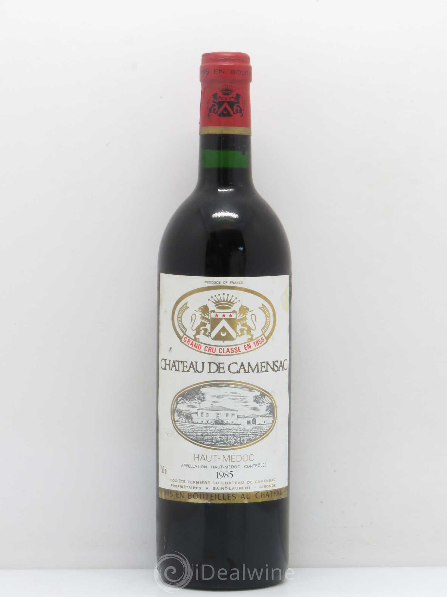 Château Camensac 5ème Grand Cru Classé 1985 - Lot de 1 bouteille - 0
