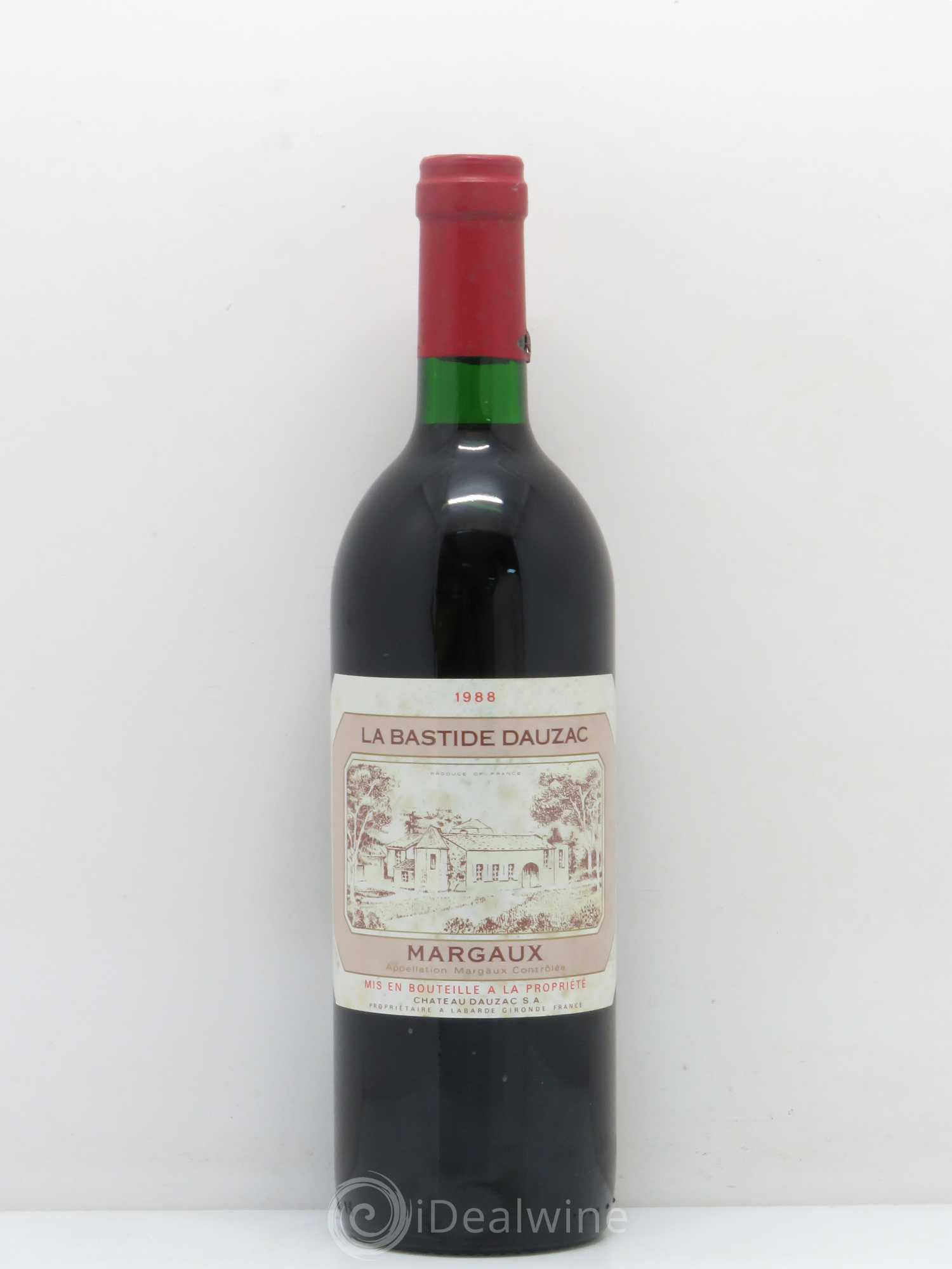 Bordeaux Margaux La Bastide Dauzac 1988 - Lot de 1 bouteille - 0