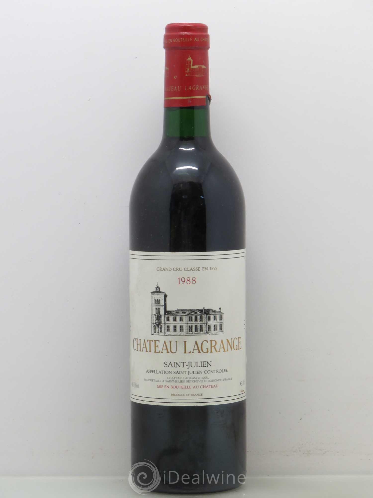 Château Lagrange 3ème Grand Cru Classé 1988 - Lot de 1 bouteille - 0