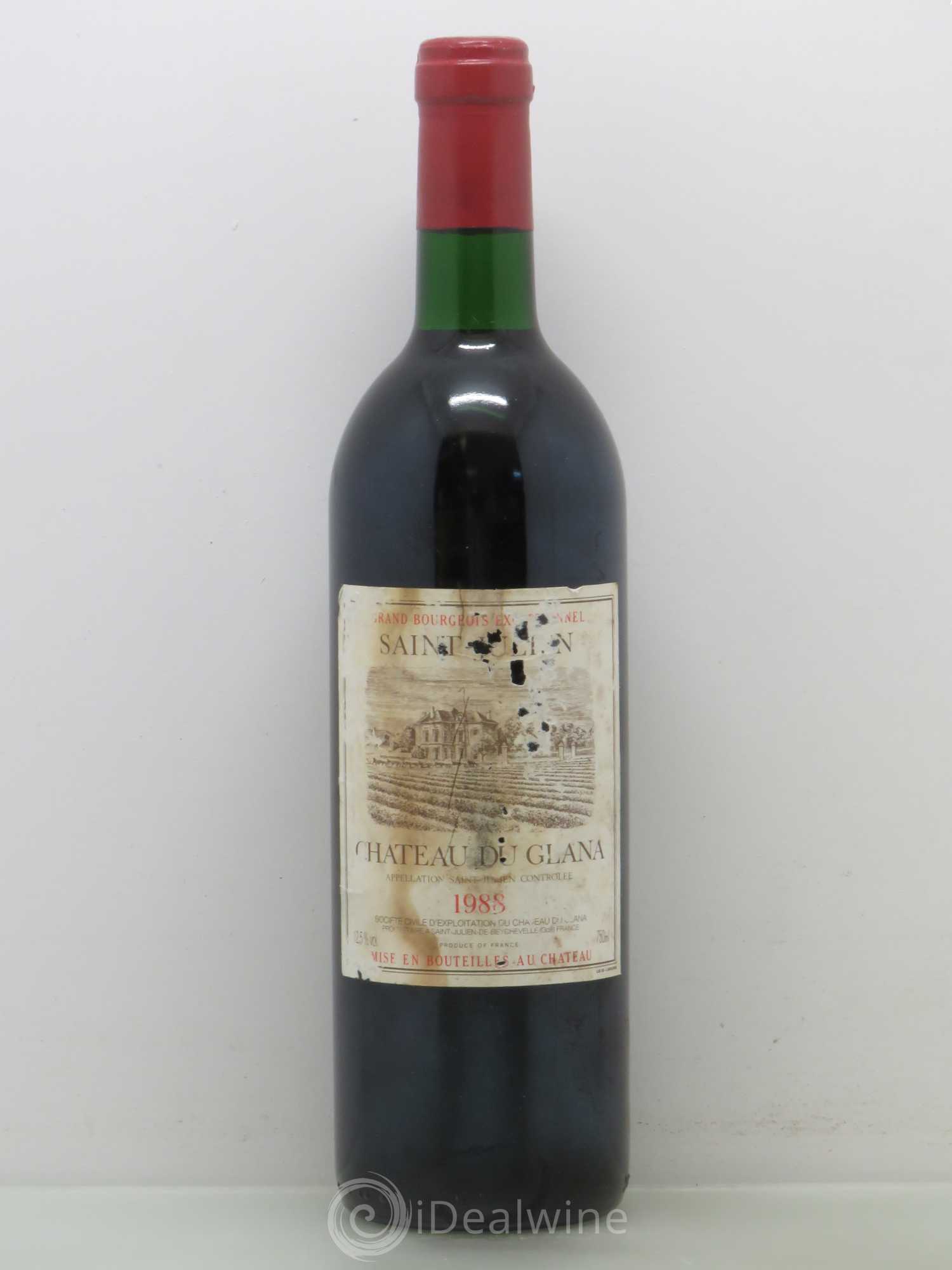 Château du Glana 1988 - Lot de 1 bouteille - 0