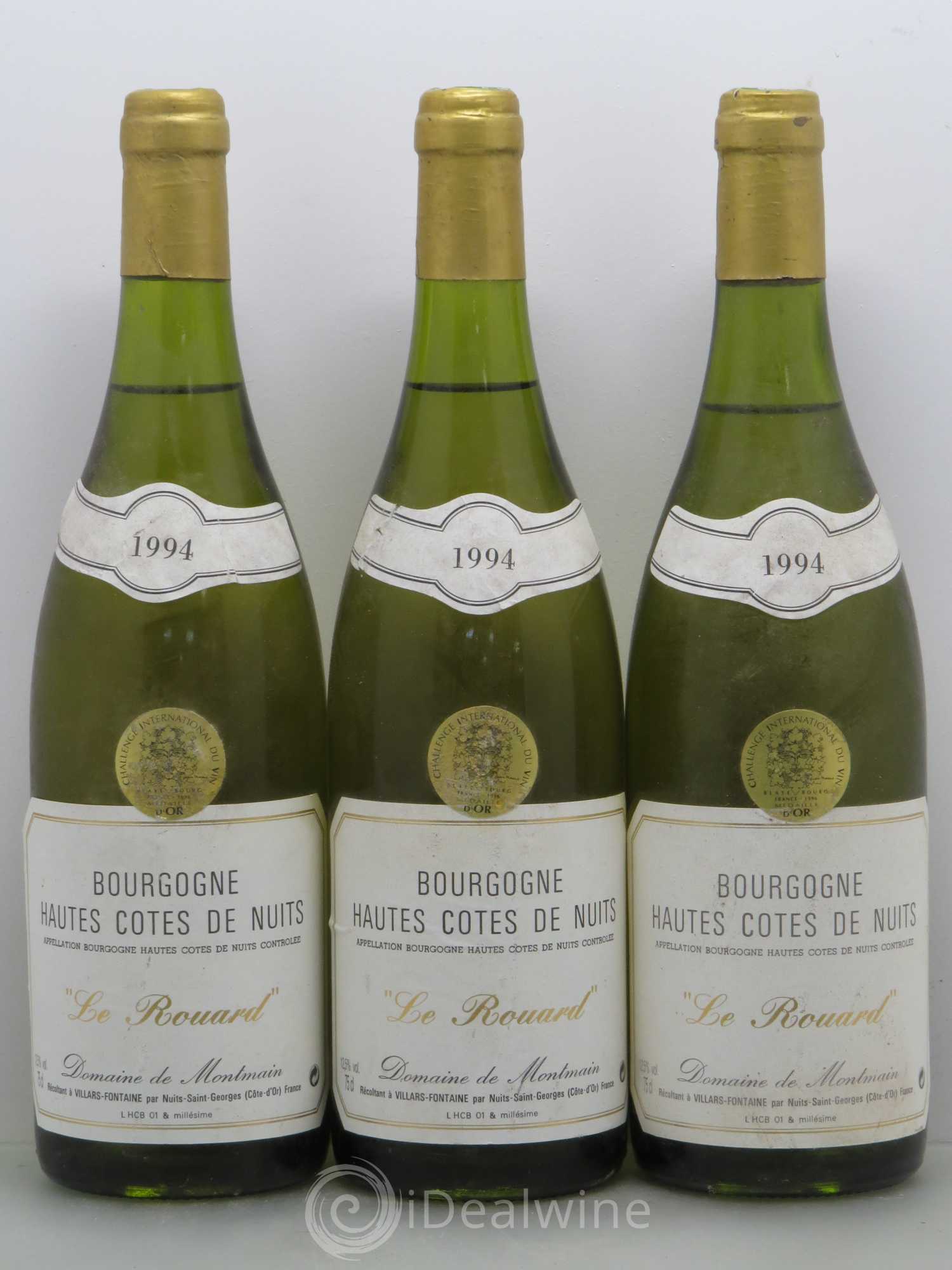 Hautes-Côtes de Nuits Le Rouard 1994 - Lot de 6 bouteilles - 2